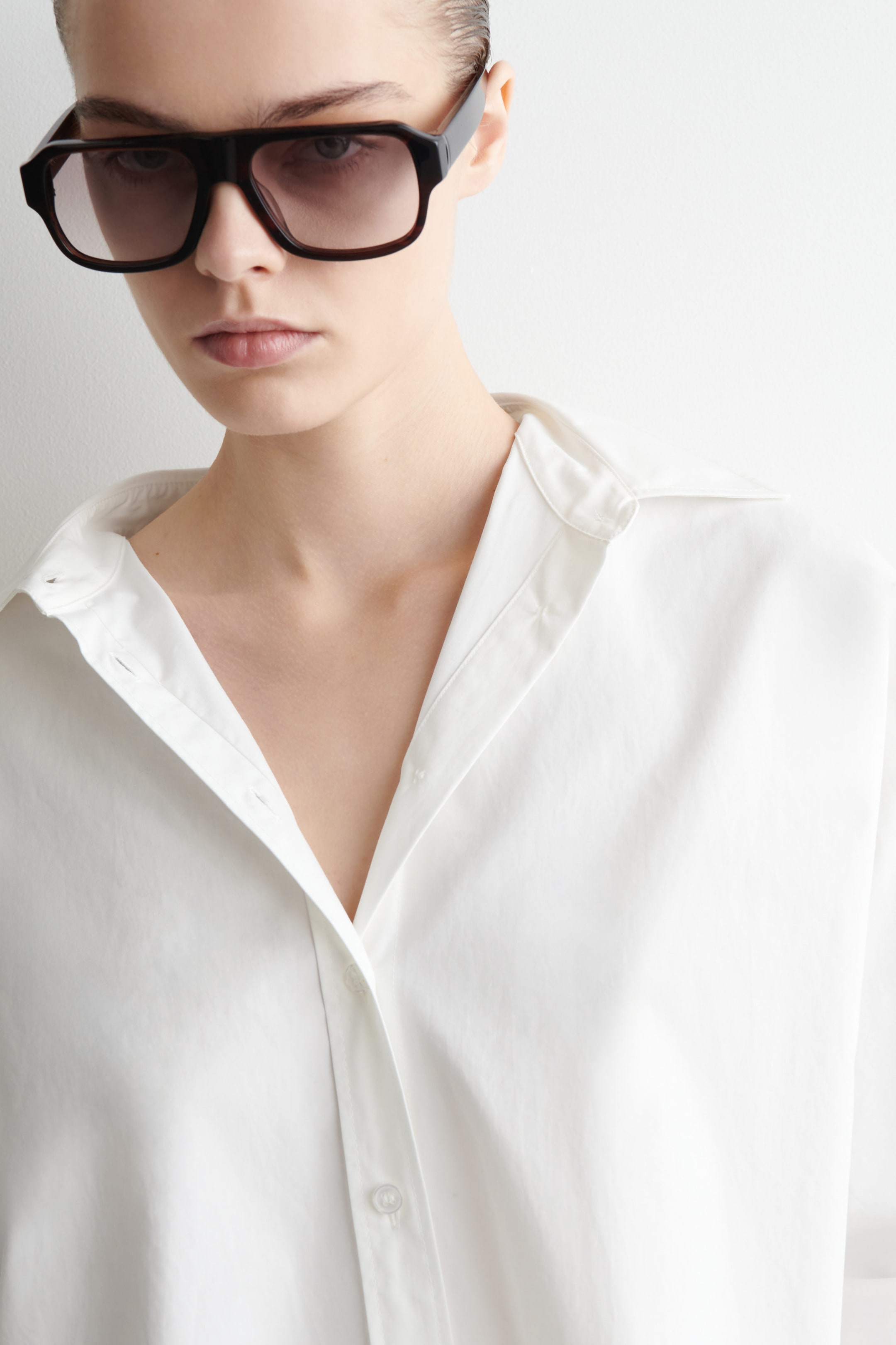 RELAXED COTTON SHIRT