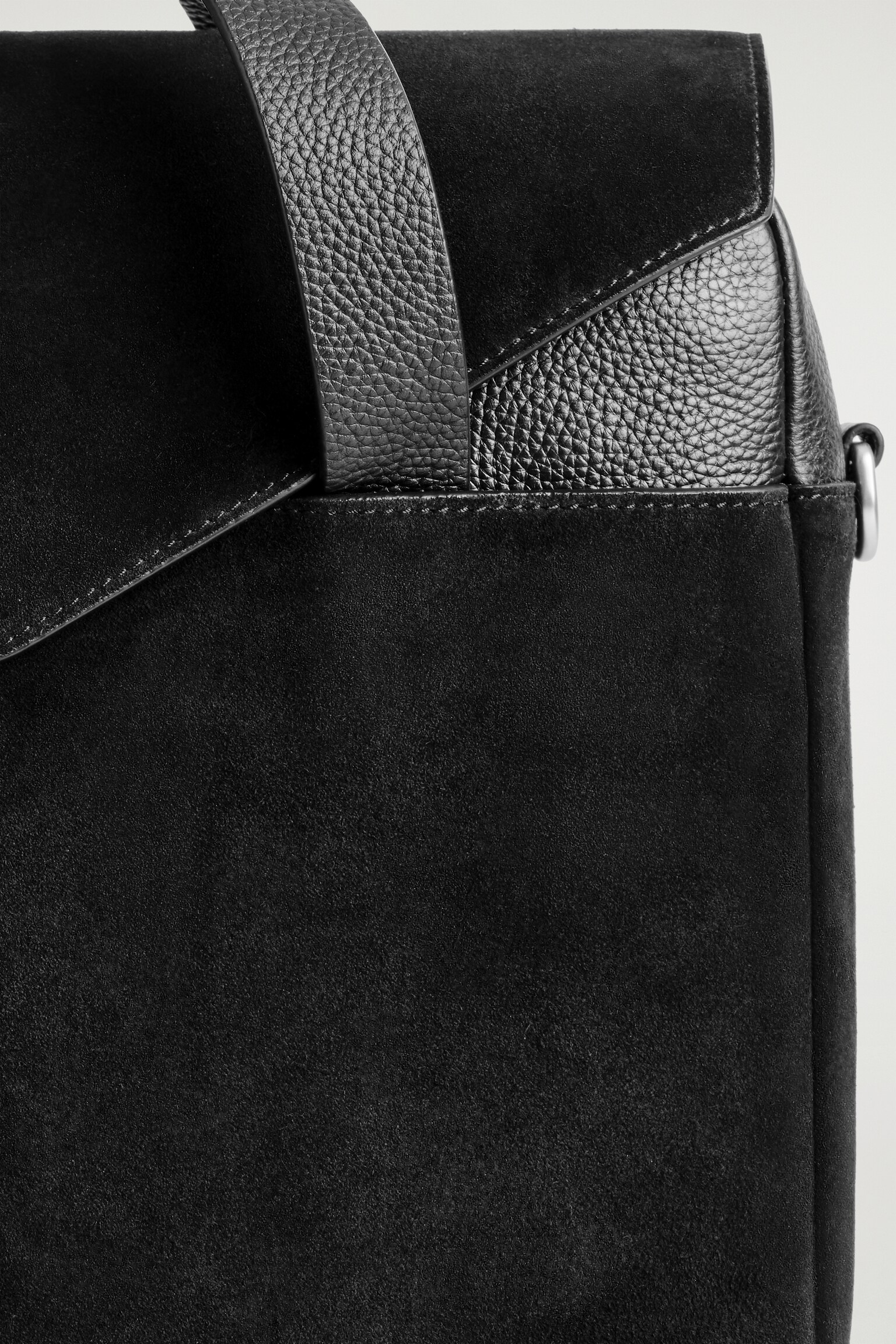 MALETÍN MINIMALISTA - ANTE - NEGRO - 3