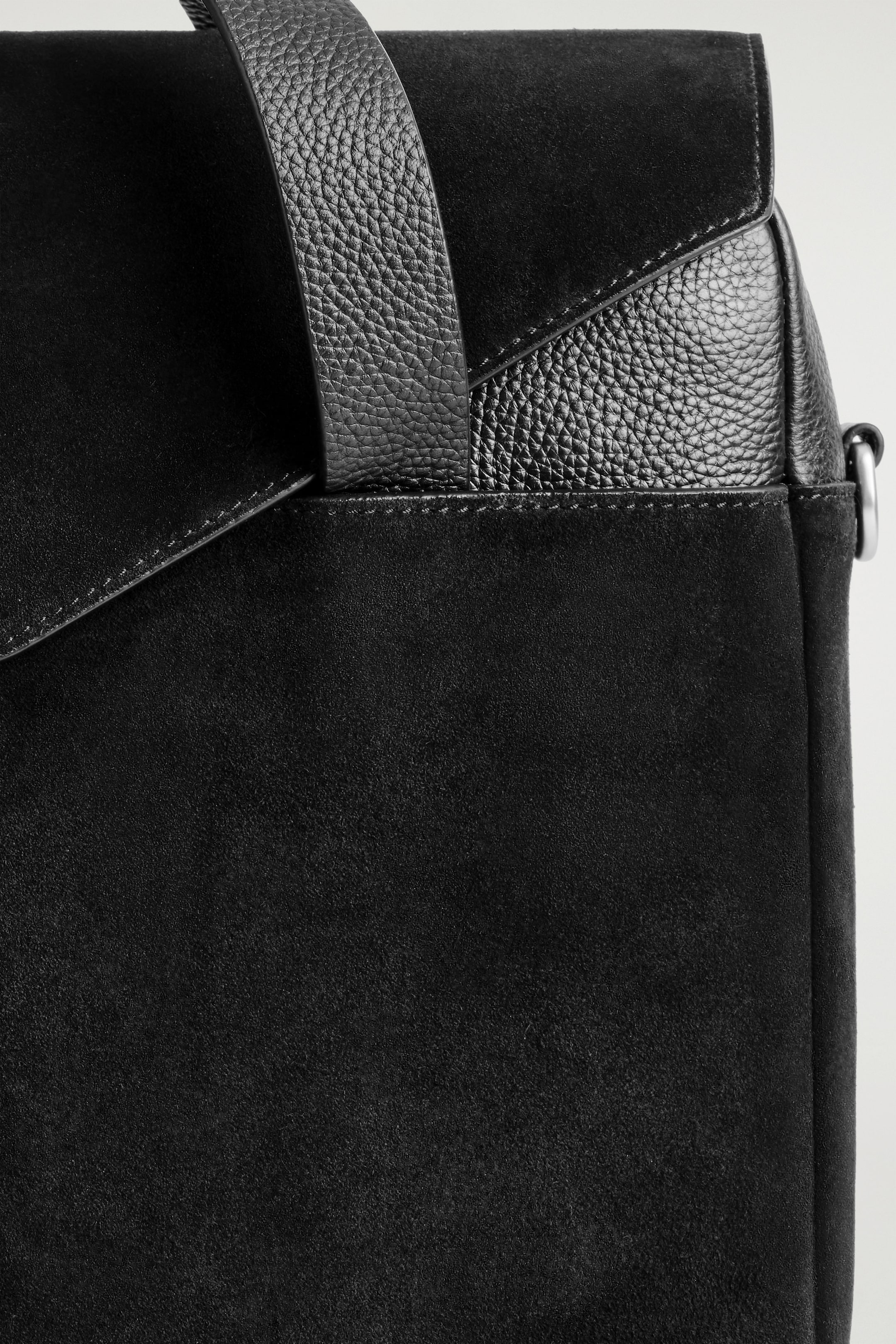 MINIMAL BRIEFCASE - SUEDE