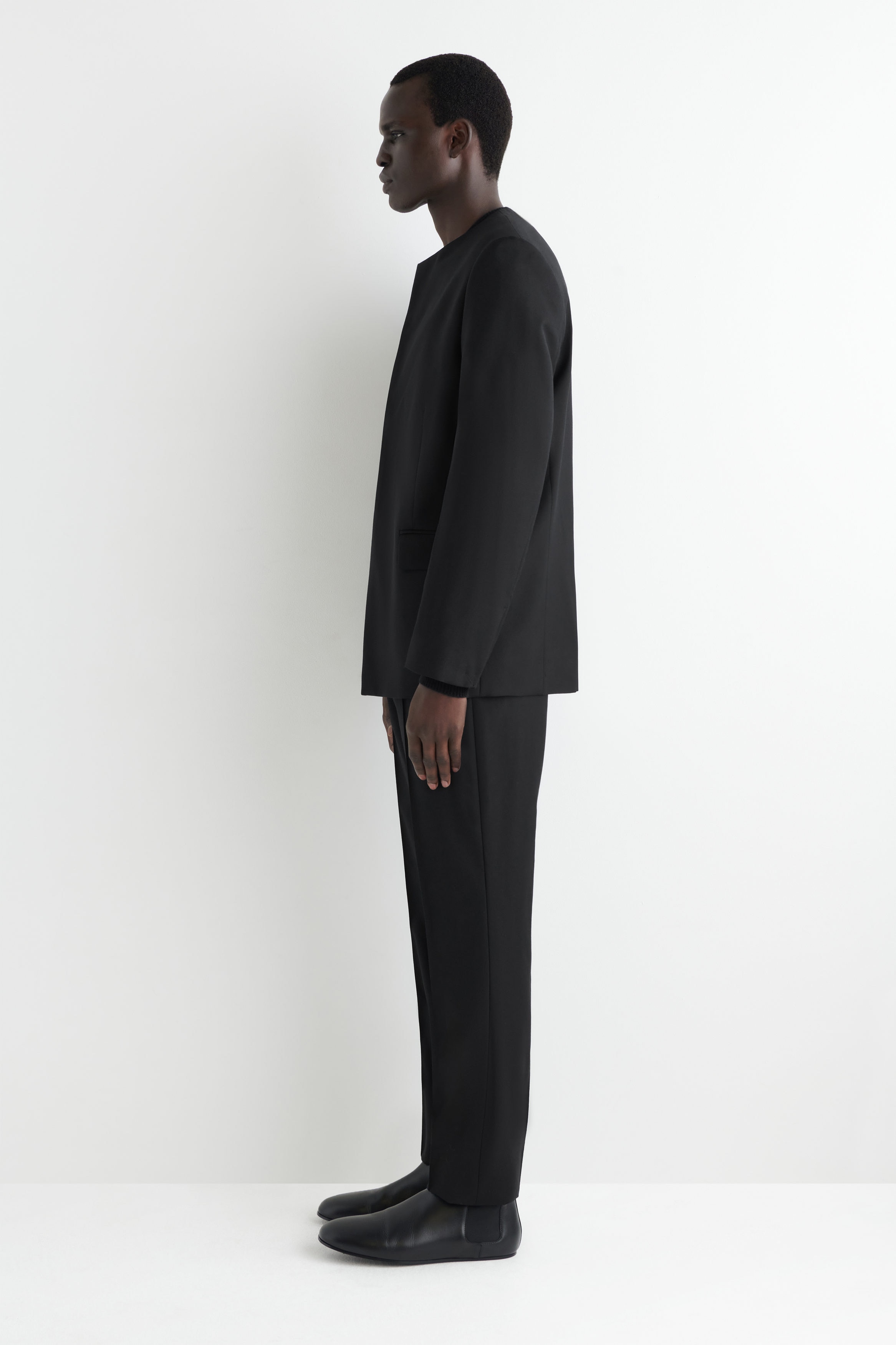 コルニエ THE FINEST WOOL CANVAS COACH JACKET