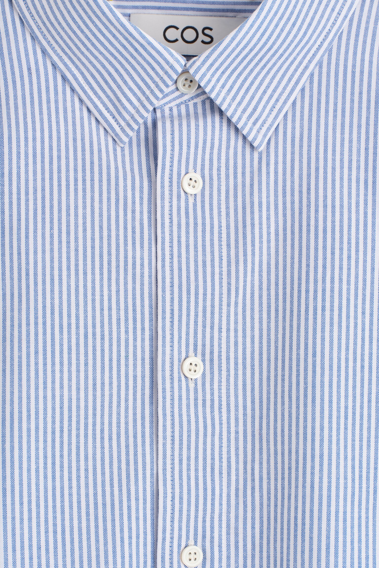 CAMICIA OXFORD IN COTONE - BLU / BIANCO / RIGHE/AZZURRO/BIANCO/BEIGE / BIANCO / RIGHE - 6
