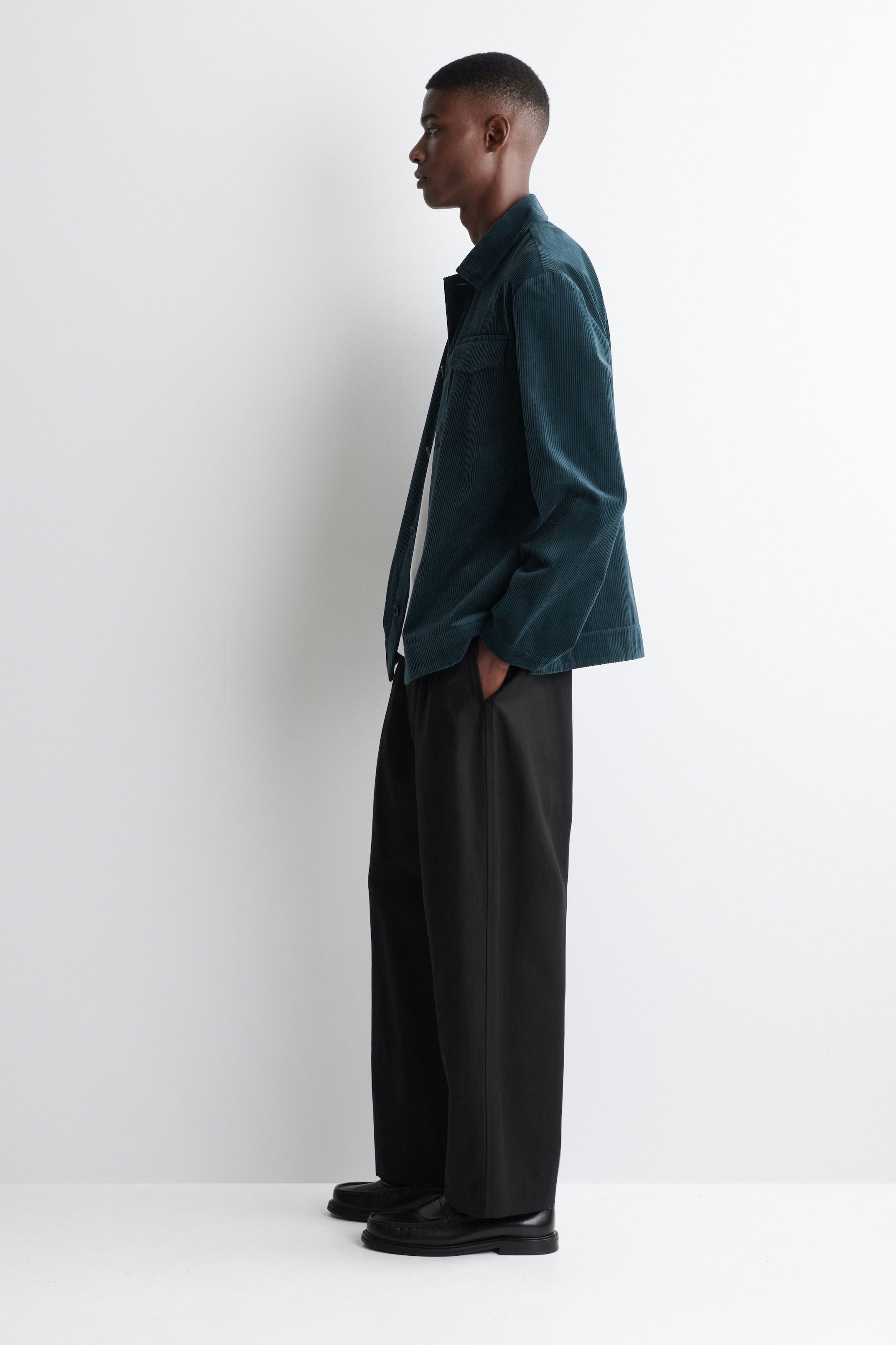 COTTON-CORDUROY OVERSHIRT
