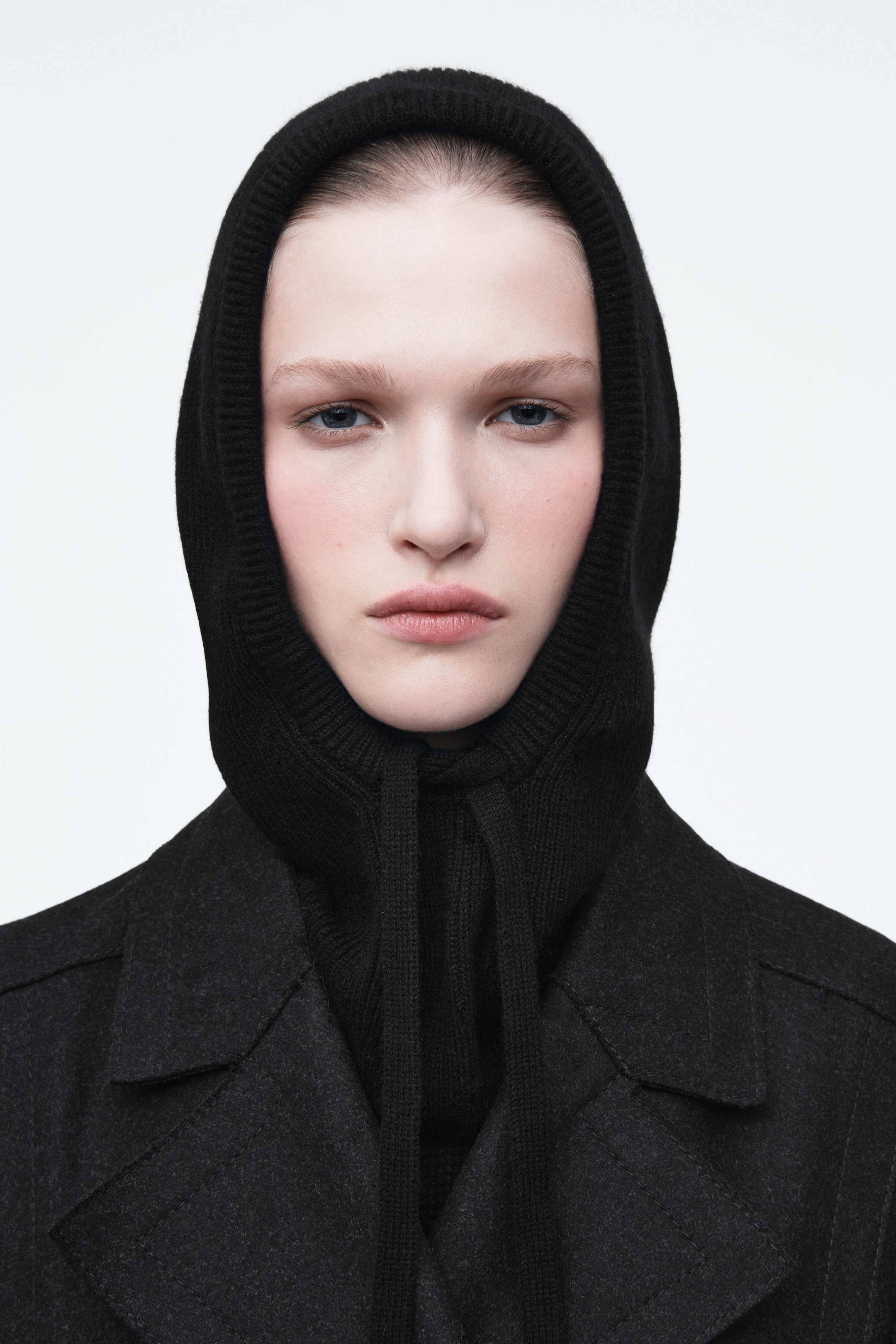 View larger image: RIBBED WOOL BALACLAVA - BLACK - Ladies | H&M GB 1