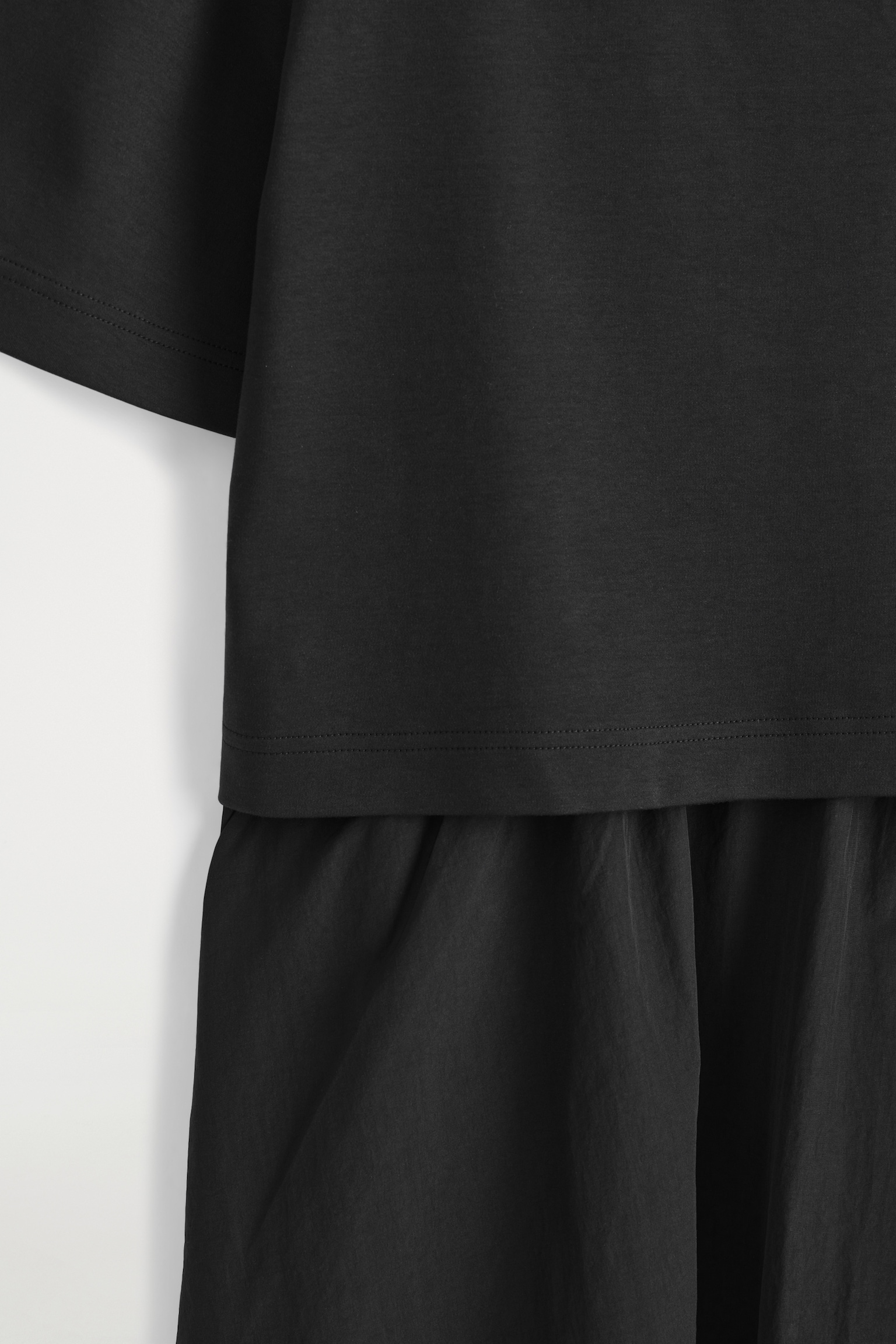 MEHRLAGIGES MIDIKLEID MIT U-BOOT-AUSSCHNITT - SCHWARZ - 6