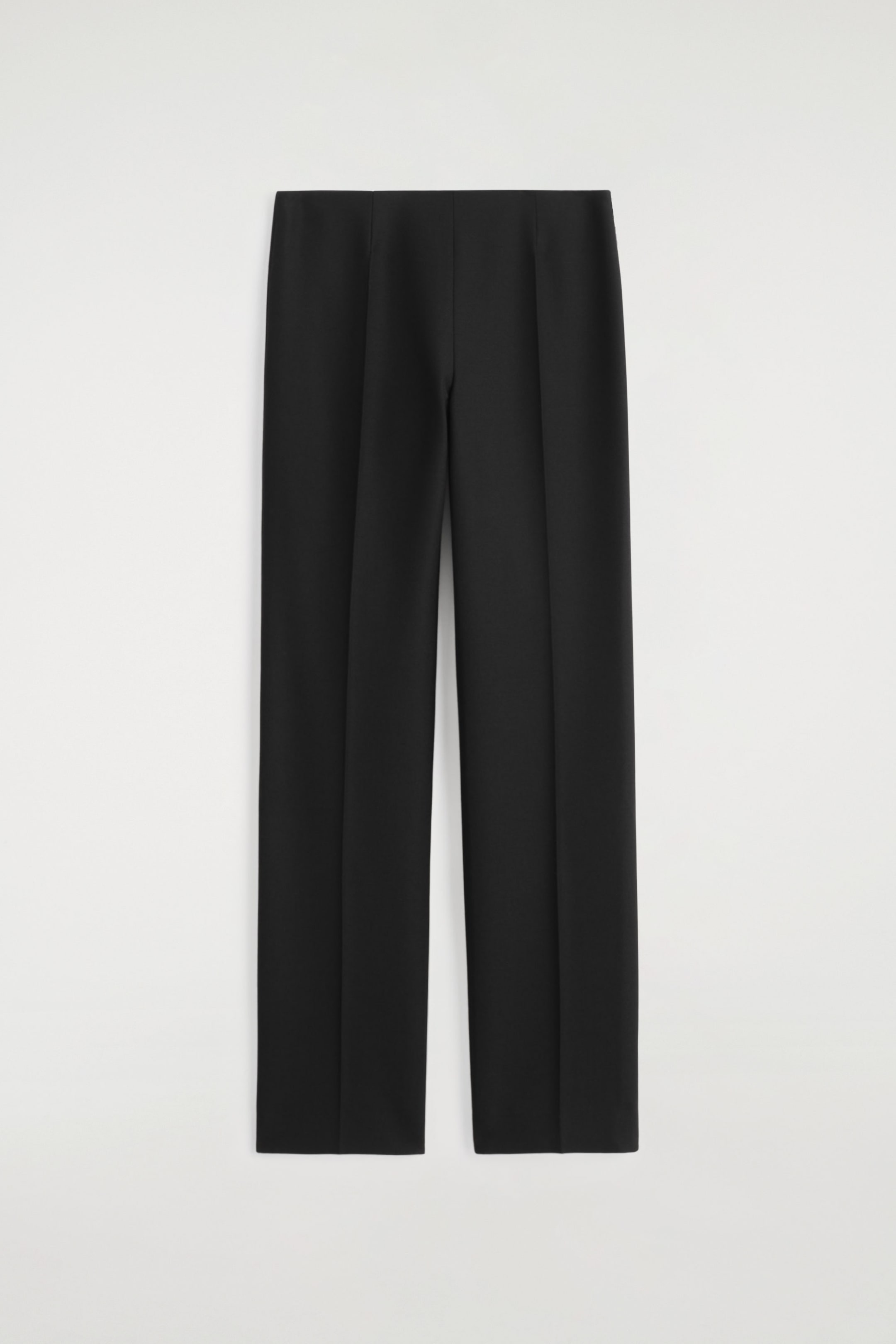 TAILORED WOOL-BLEND PANTS
