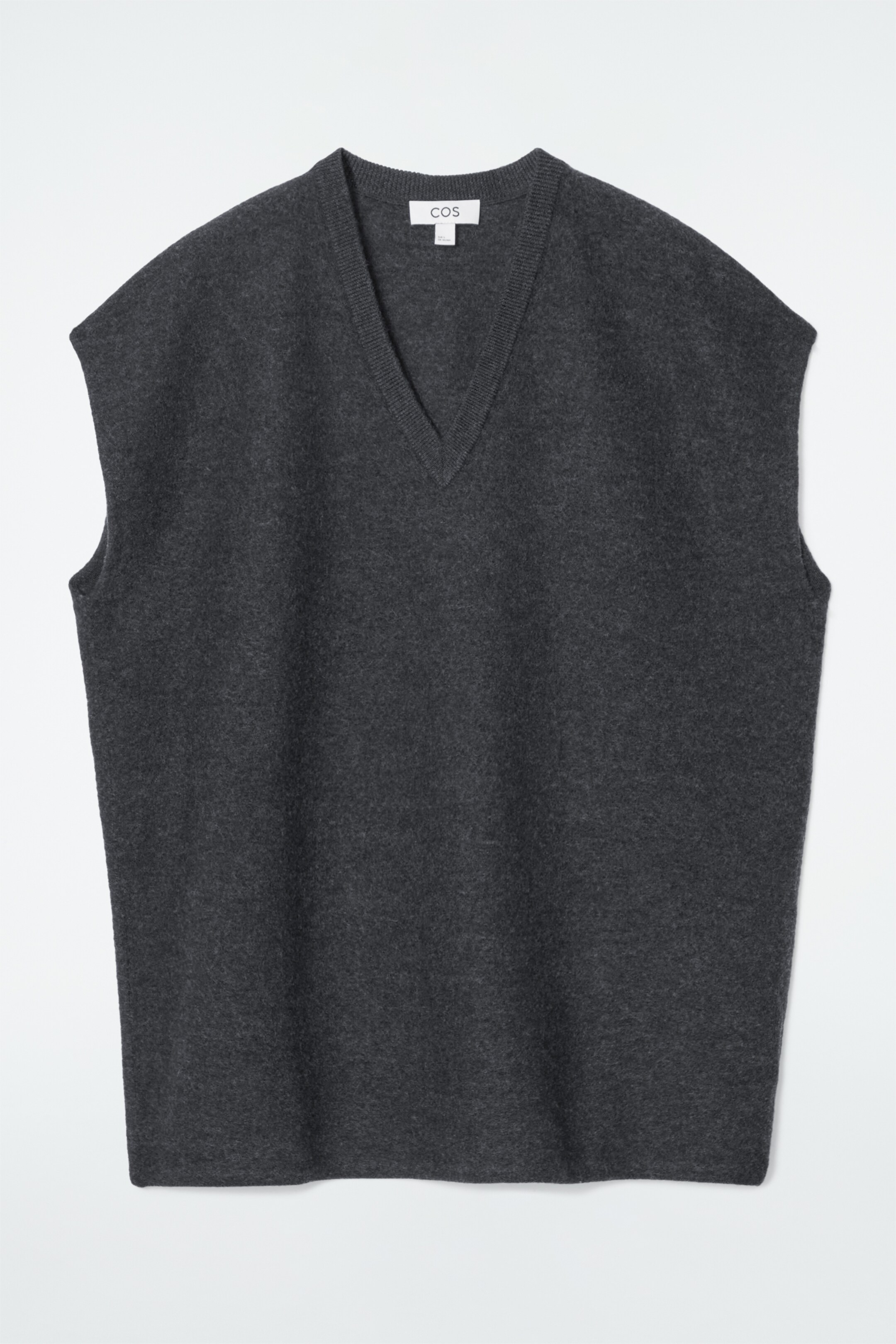 Grösseres Bild ansehen: OVERSIZED-PULLUNDER AUS GEKOCHTER WOLLE - Dunkelgrau - DAMEN | H&M CH 1