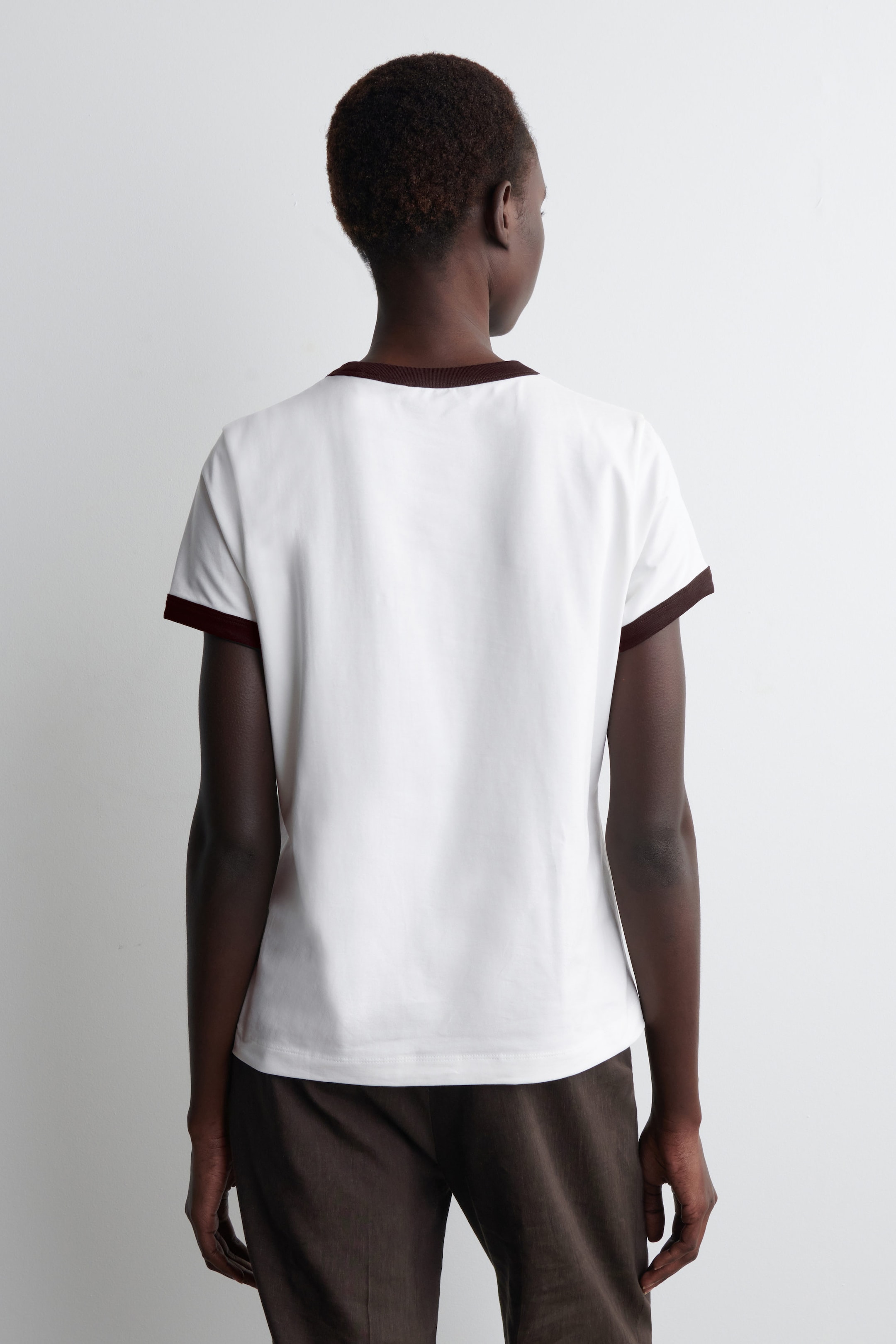 SHRUNKEN RINGER T-SHIRT