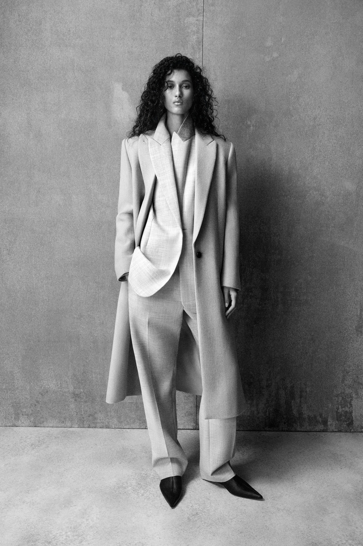 Monterey Structured wool blend blazer