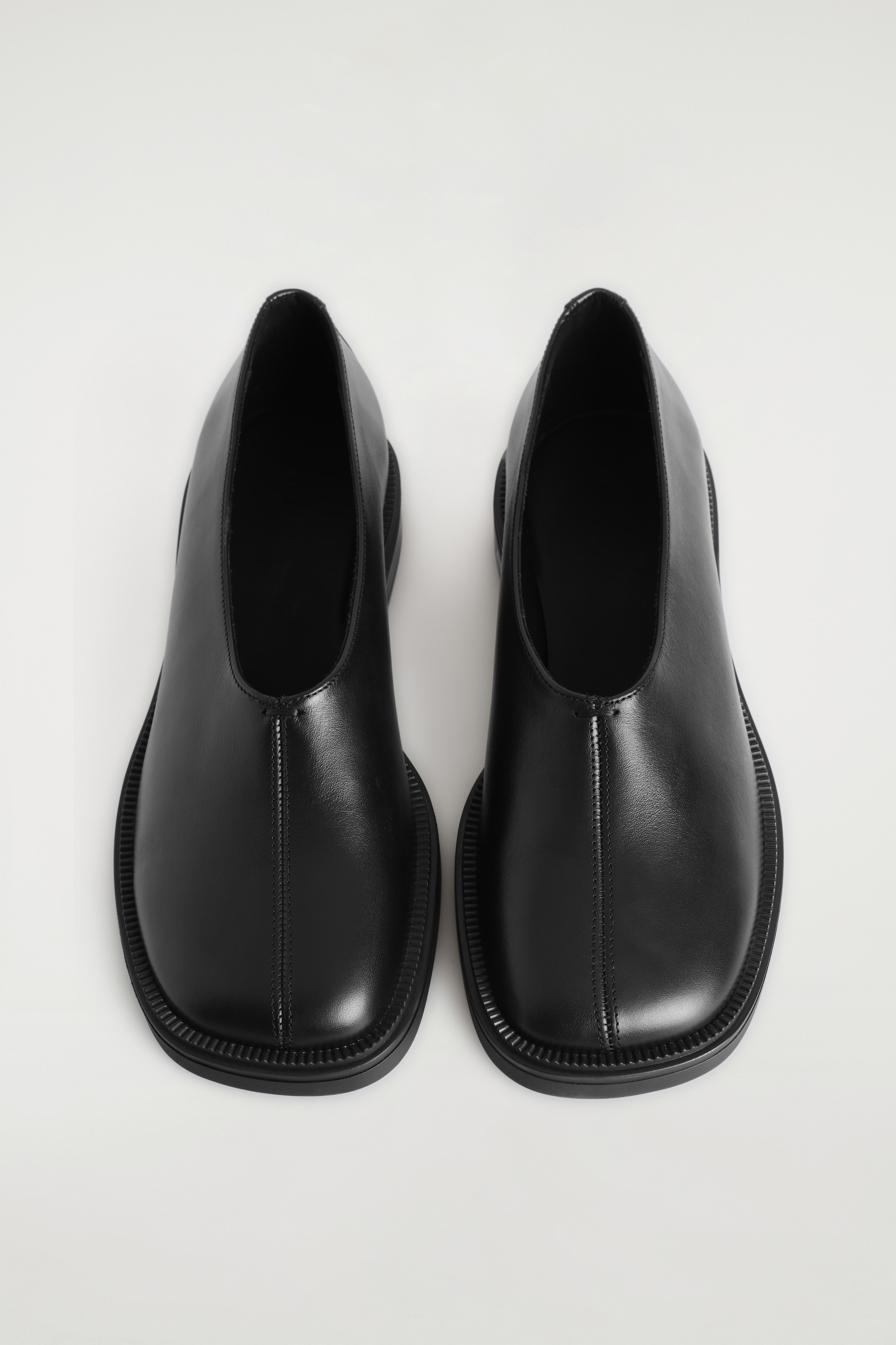 Se større billede: KRAFTIGE LÆDERSKO - SORT - DAME | H&M DK 6