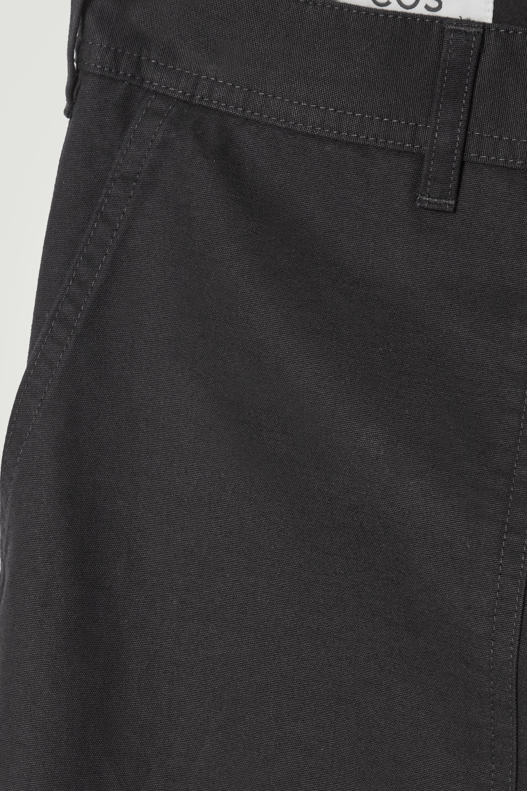 View larger image: WIDE-LEG COTTON UTILITY TROUSERS - BLACK - Men | H&M GB 2