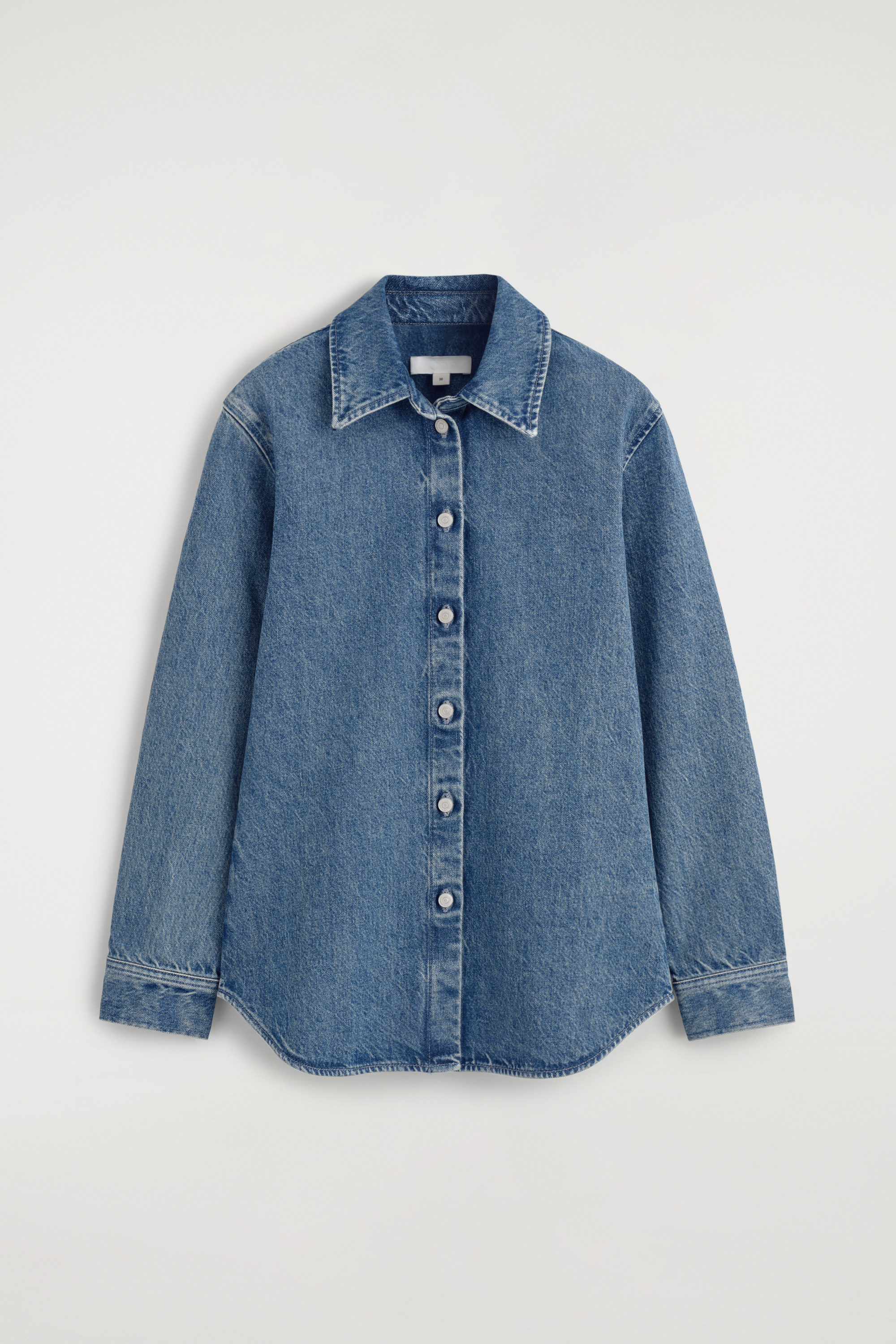 DENIM SHIRT - BLUE | COS US