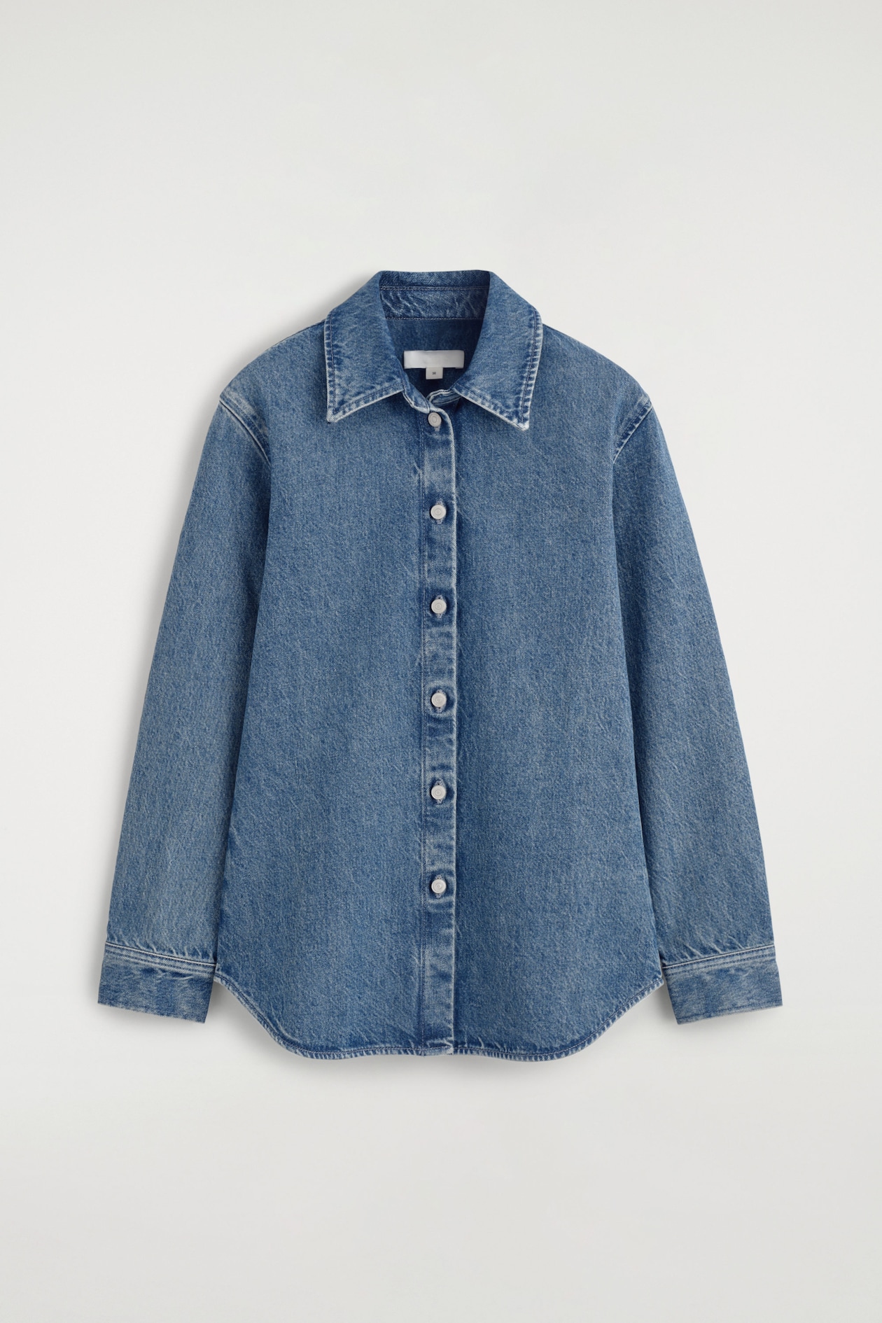 DENIM SHIRT — BLUE