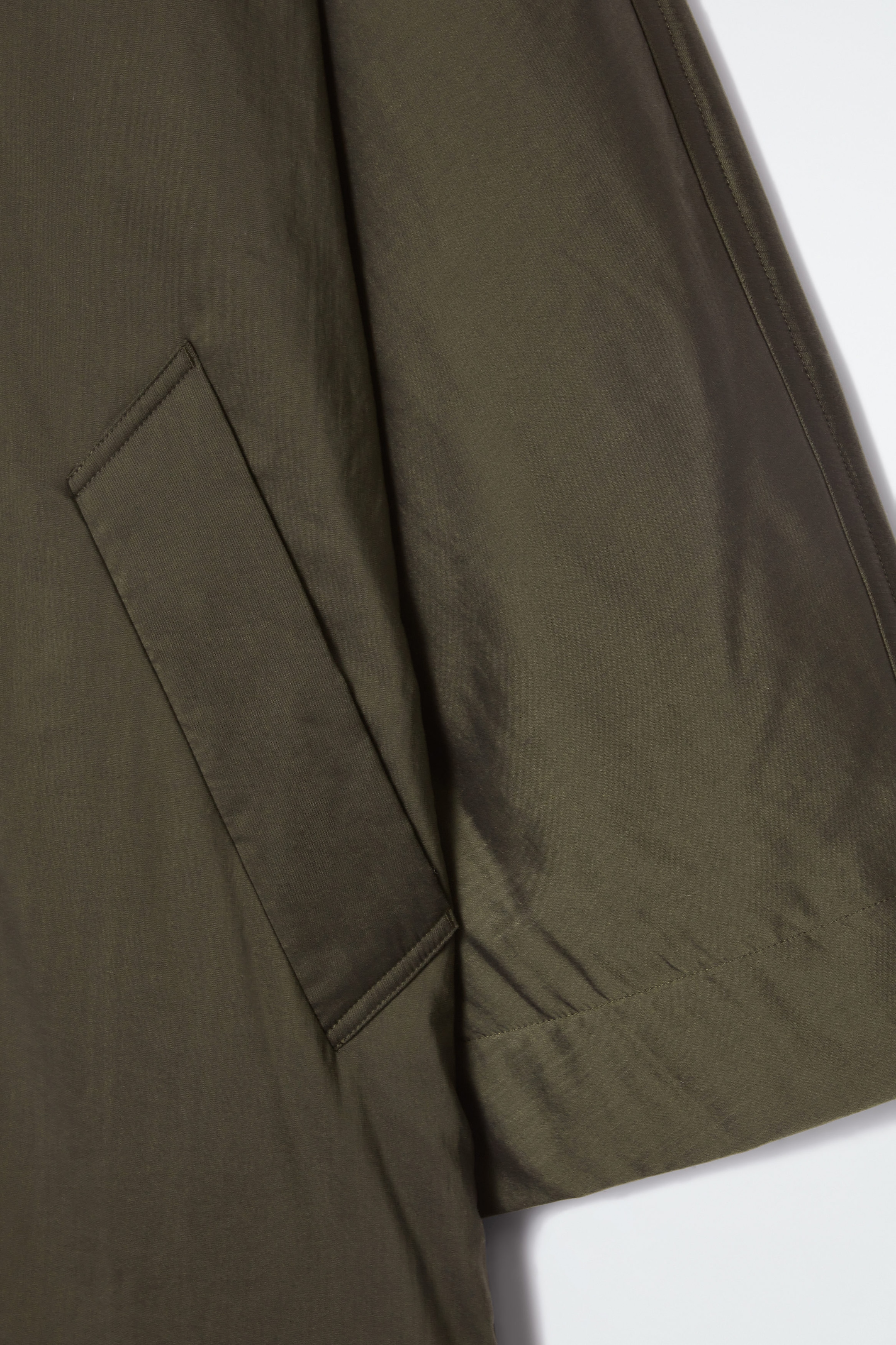 OVERSIZED SHAWL-COLLAR PADDED COAT