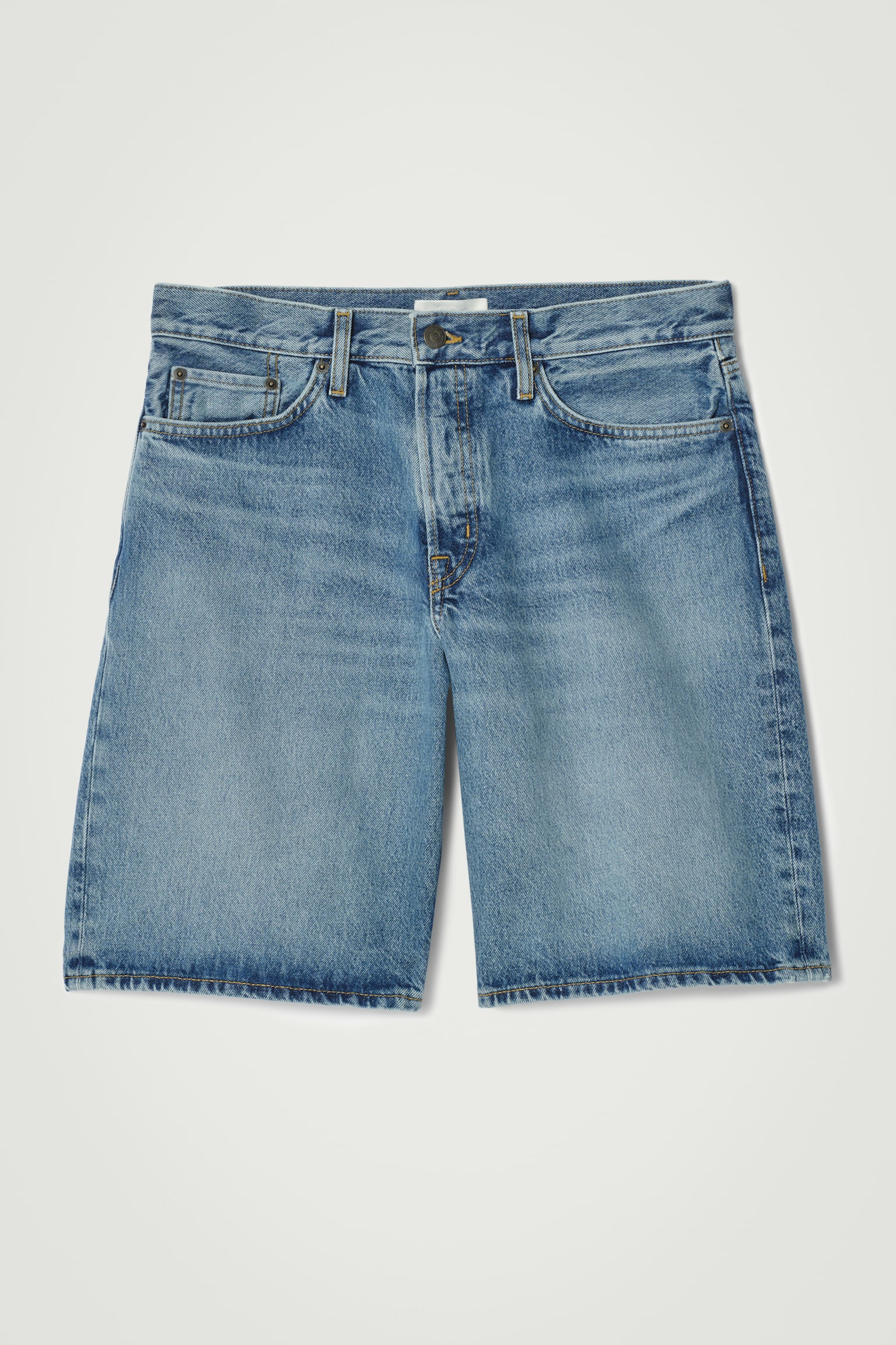 SHORT EN JEAN - BLEU/ÉCRU - 2