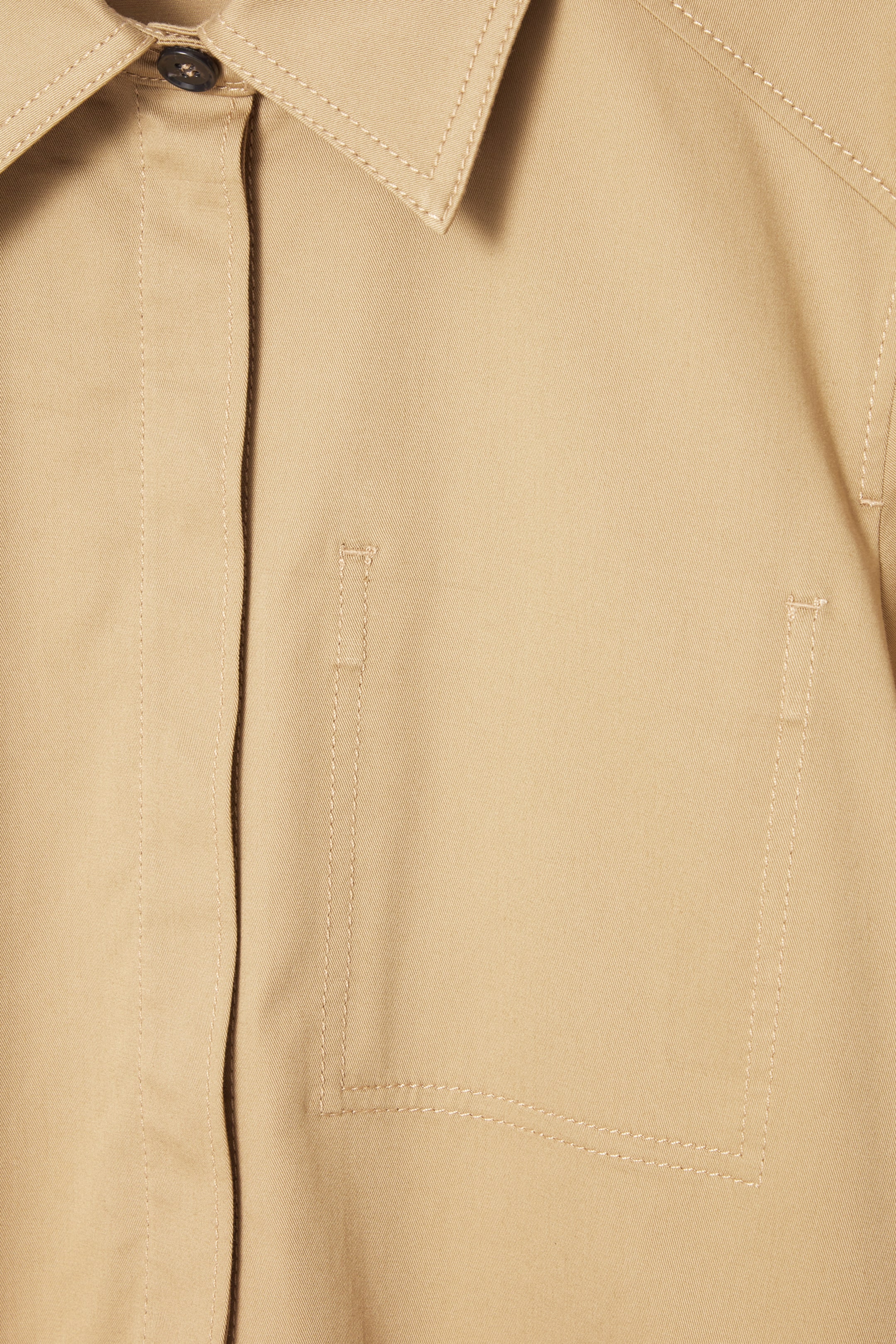 Grösseres Bild ansehen: HEMDBLUSENKLEID AUS BAUMWOLLE IM UTILITY-STIL - BEIGE - DAMEN | H&M CH 2