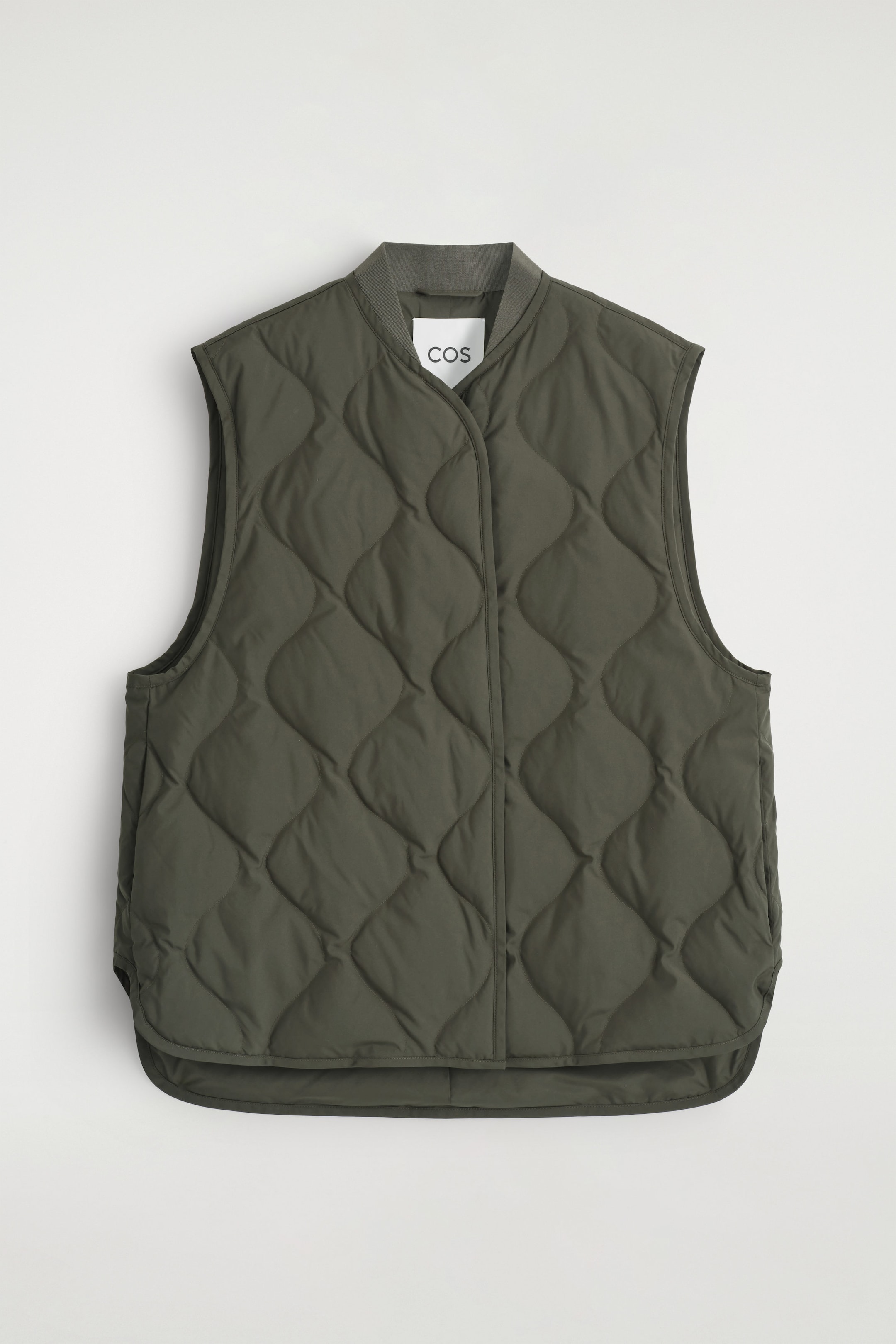 OVERSIZED QUILTED DOWN GILET