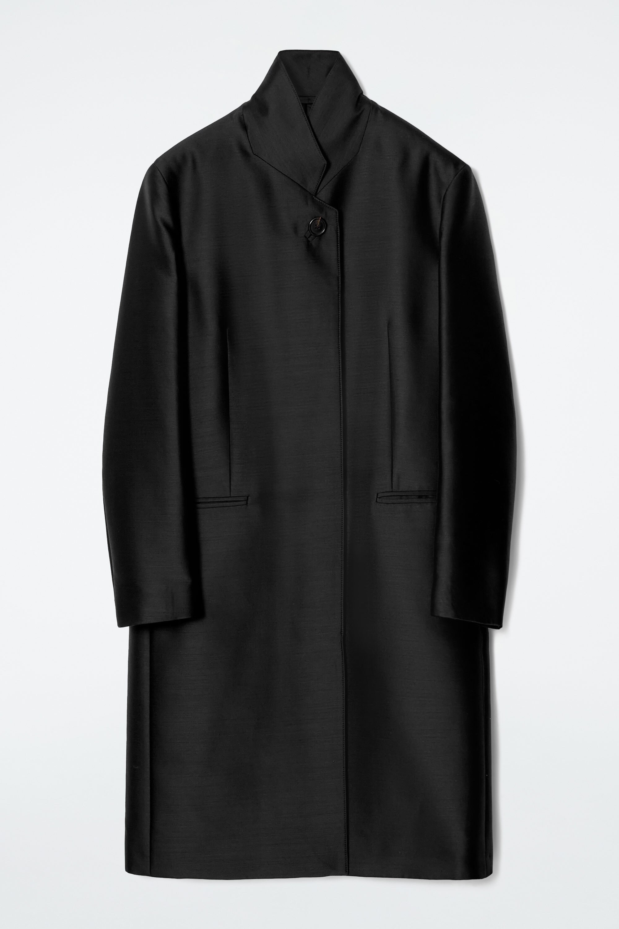 COS コート コス 黒 34 wool coat COS ウール コート WOOL COAT コス 黒 34