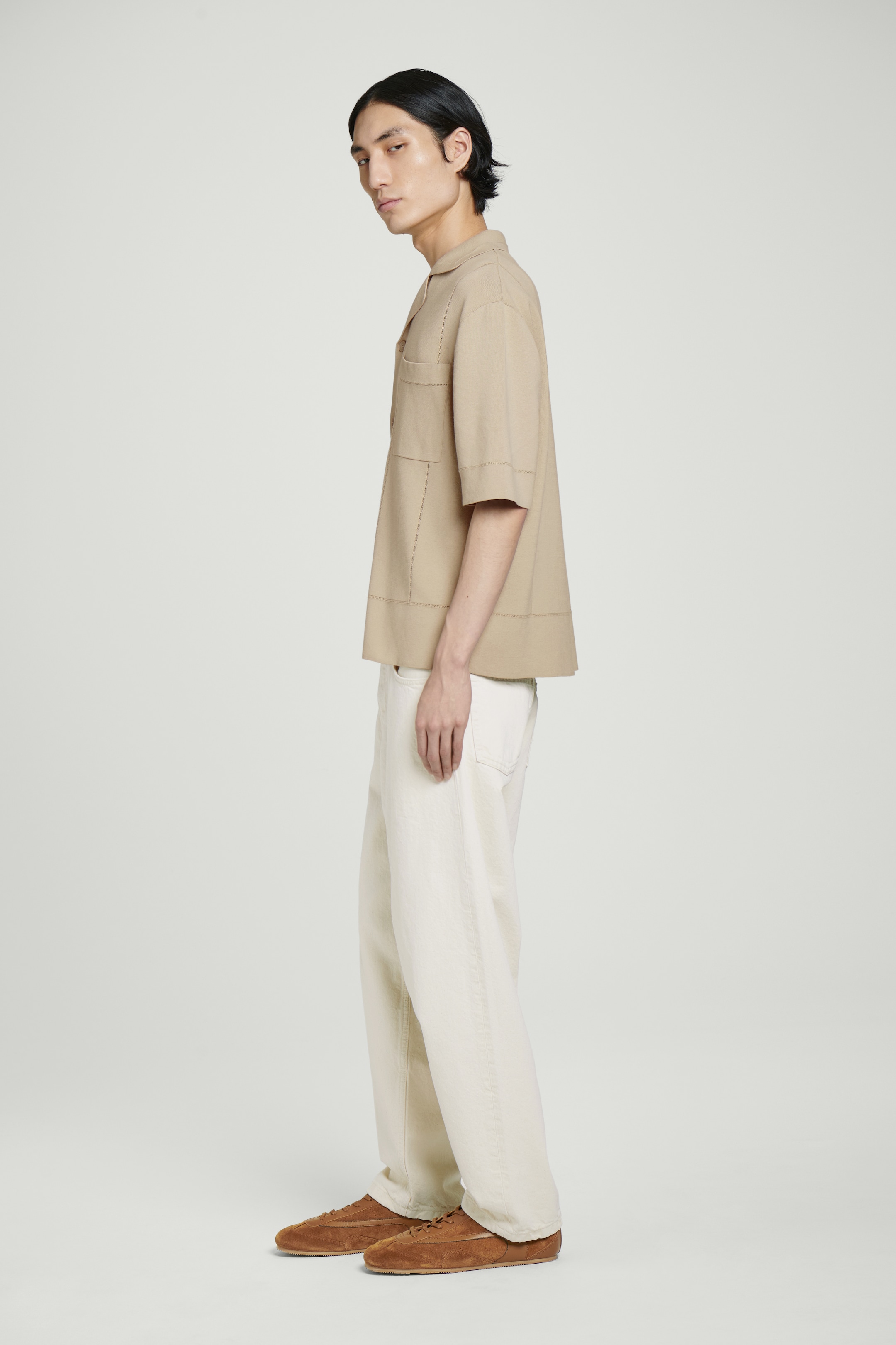 Visualizza immagine più grande: CAMICIA IN COTONE A MAGLIA TRAFORATA - TALPA - UOMO | H&M IT 6