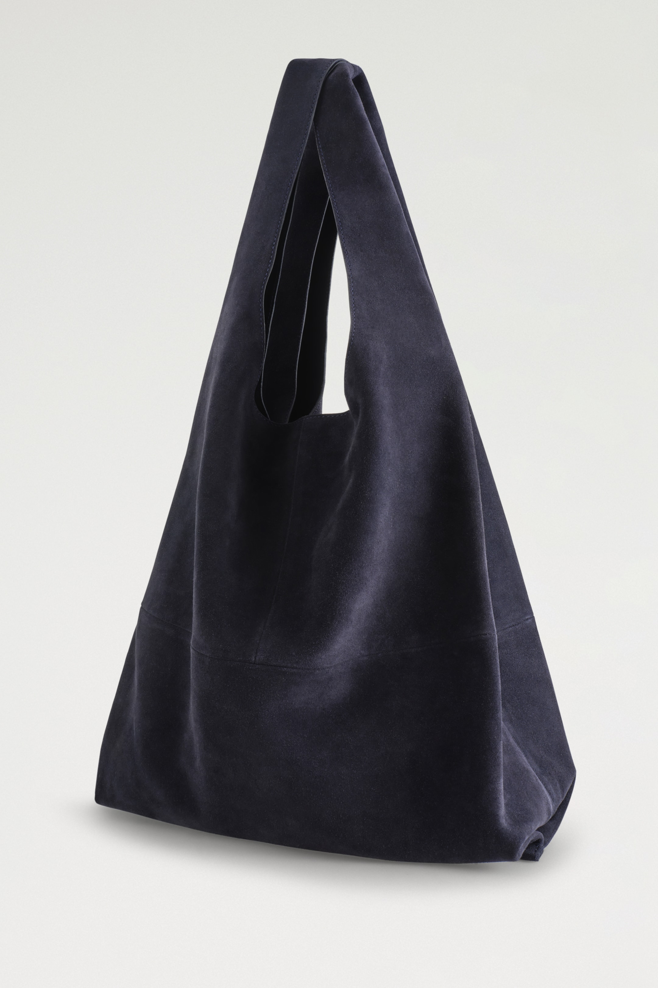 Visualizza immagine più grande: BORSA TOTE SLOUCHY IN PELLE SCAMOSCIATA - BLU NAVY - UOMO | H&M IT 6