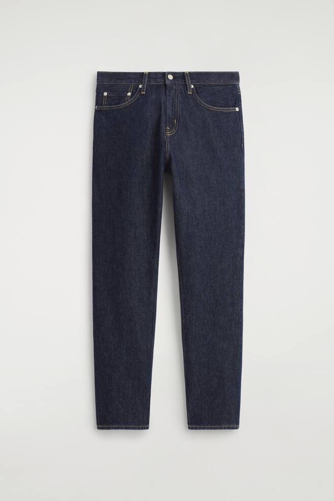 PIER SLIM-FIT JEANS - DONKERBLAUW/ZWART - 1