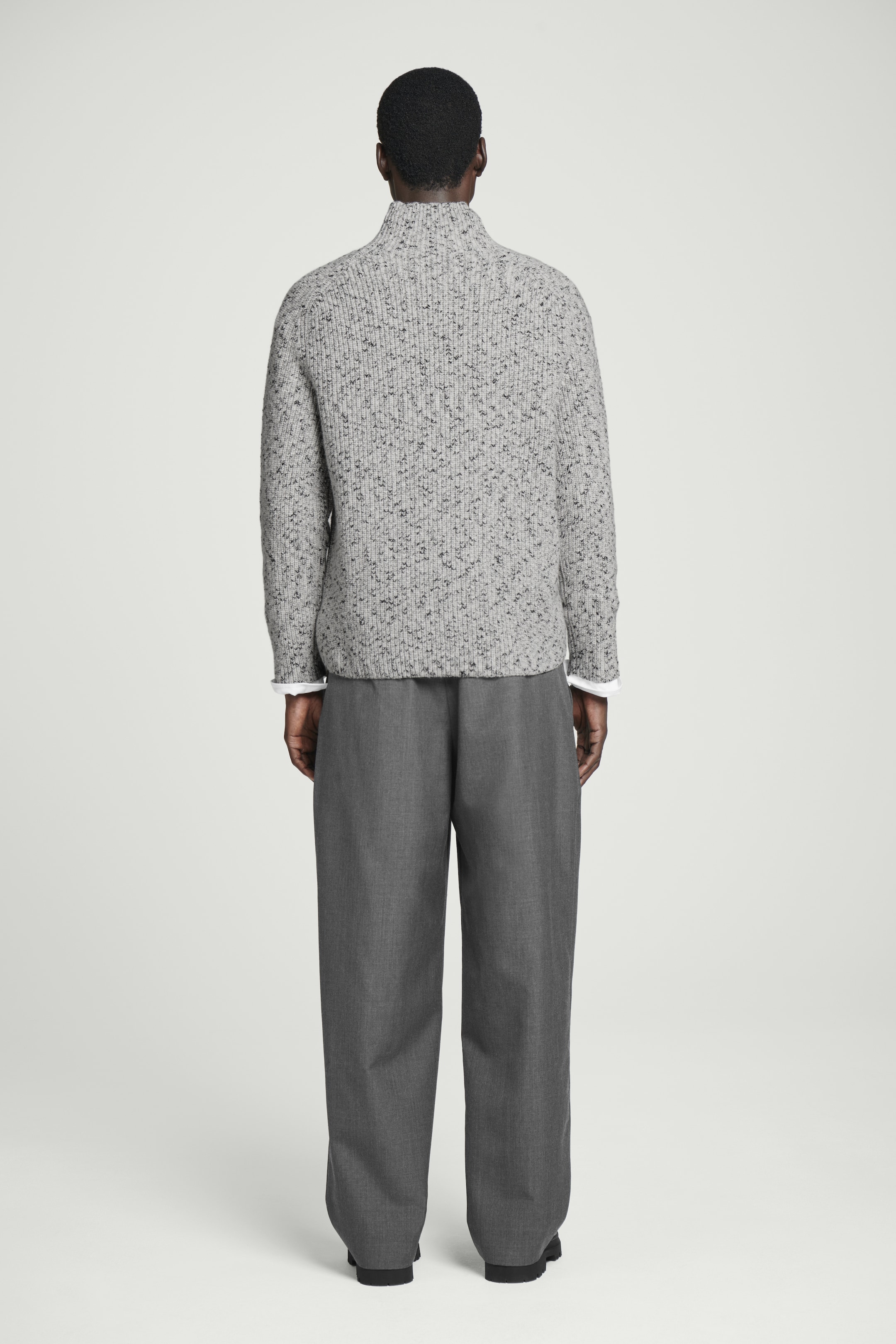 Grösseres Bild ansehen: WOLLPULLOVER AUS VERZWIRNTER WOLLE - Hellgrau - HERREN | H&M CH 6
