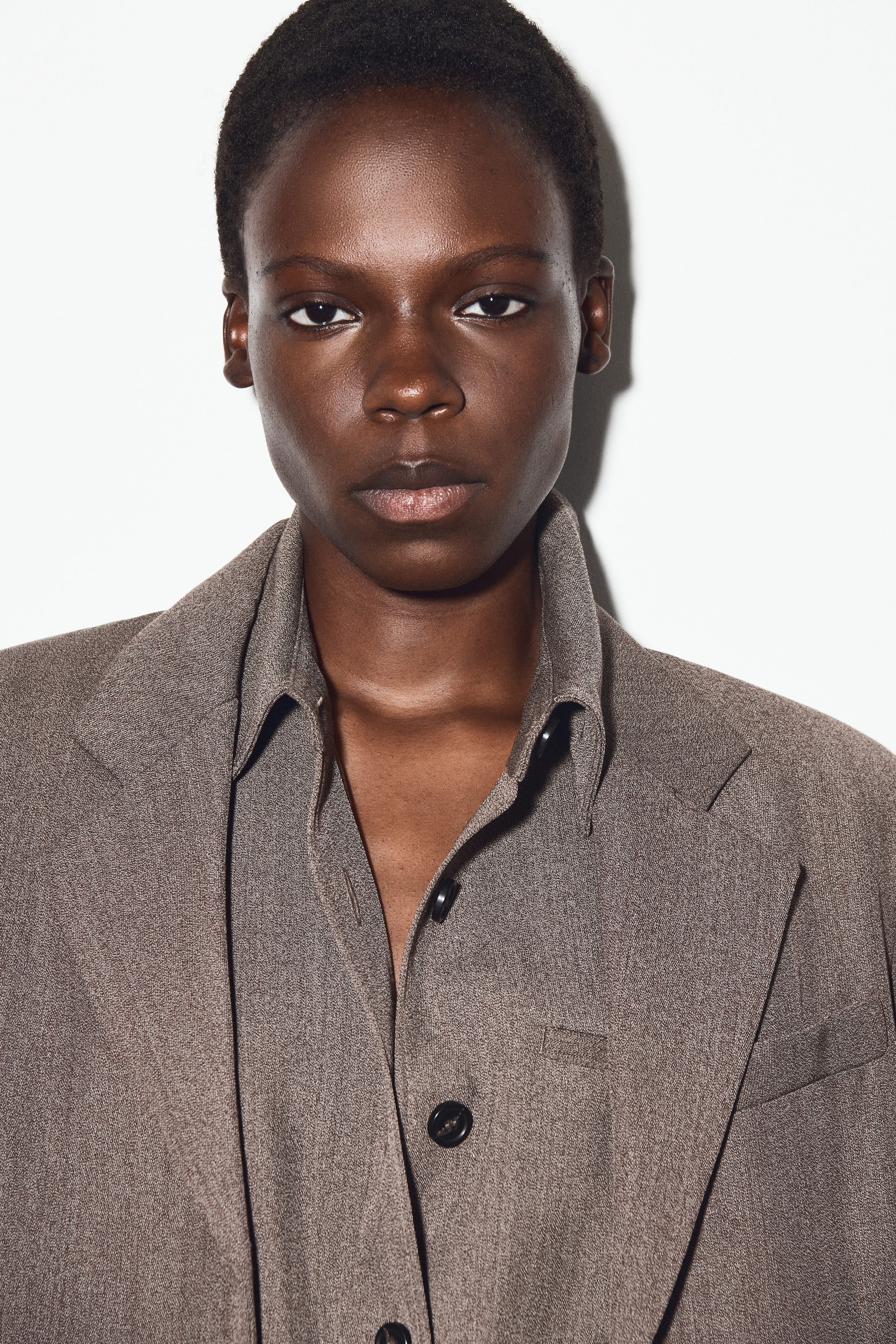 CAMICIA IN MISTO LANA