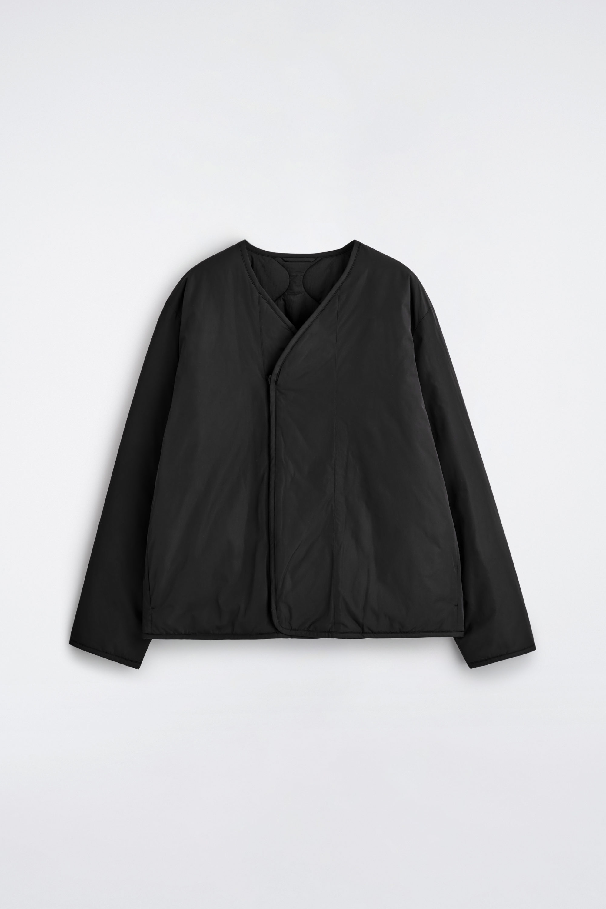 REVERSIBLE QUILTED JACKET - BLACK | COS US