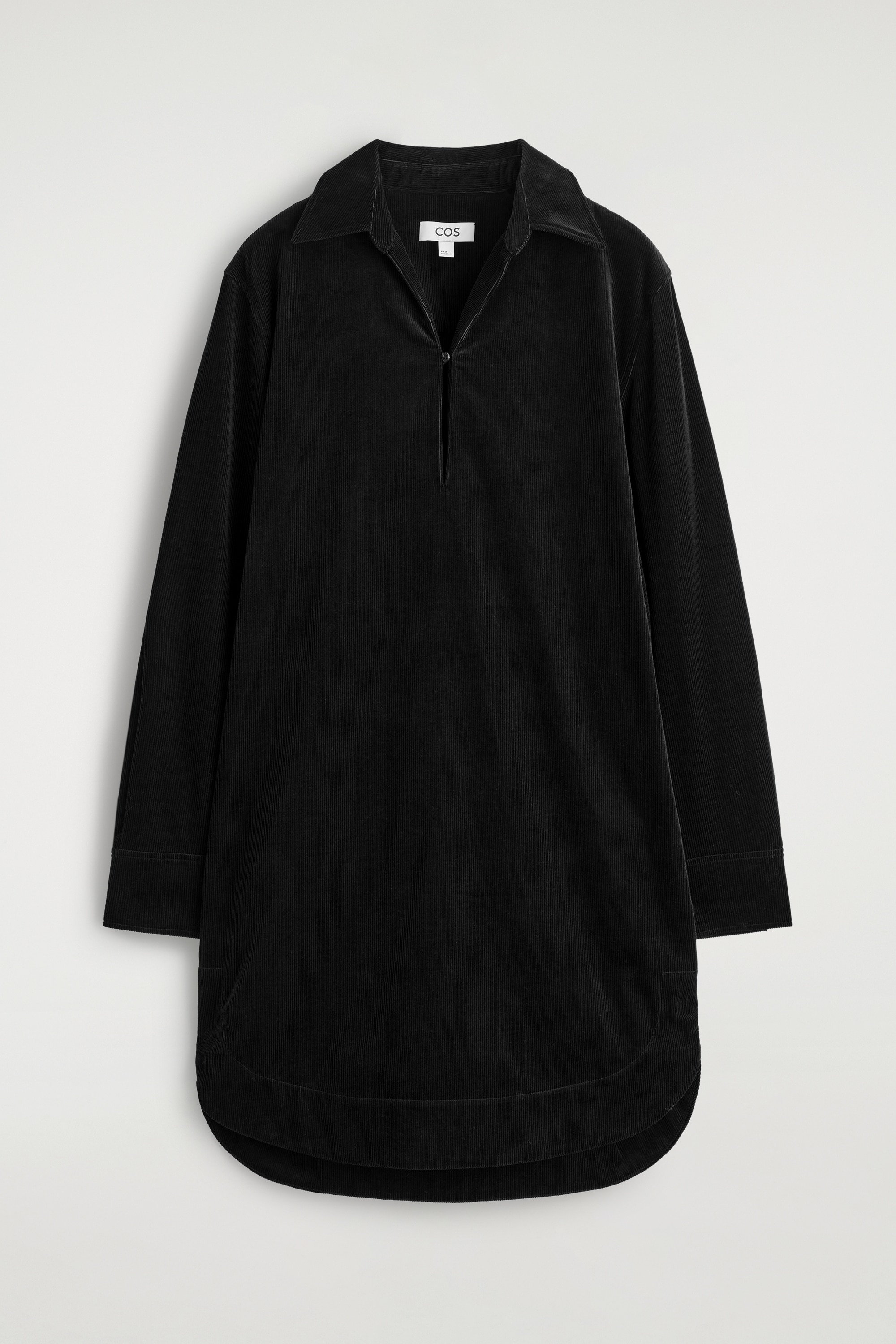 MANŠESTROVÉ MINI KOŠILOVÉ ŠATY - ČERNÉ/DARK GREEN