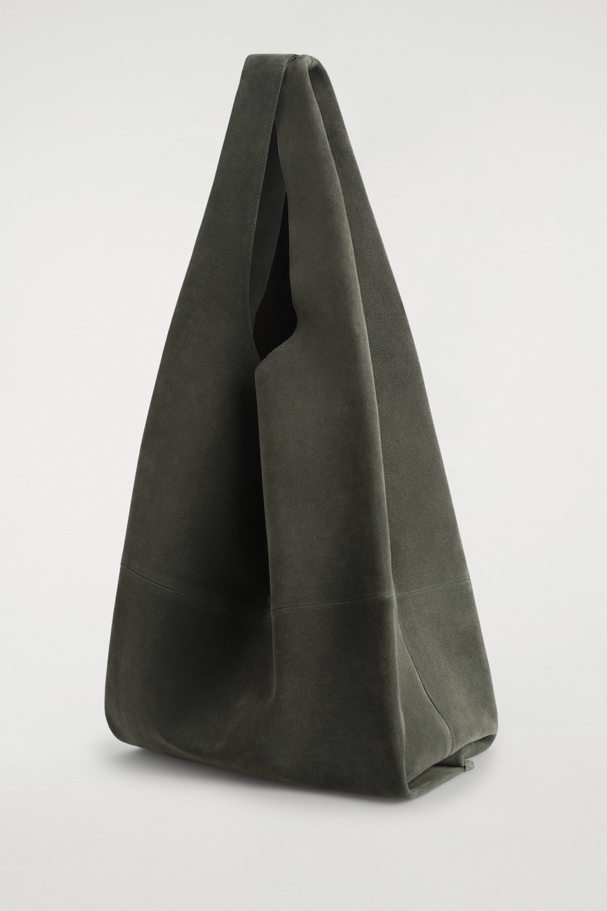 ZAMSZOWA TORBA TYPU TOTE - GREY | COS