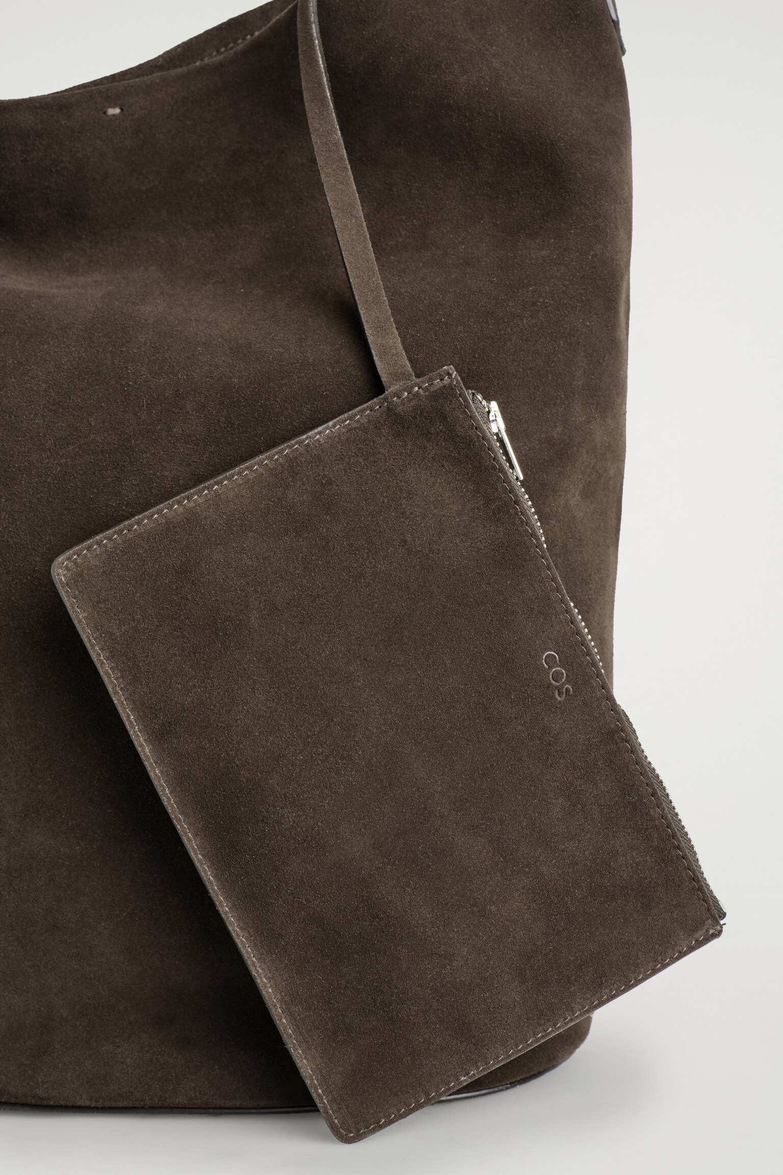 SAC CABAS PARADIGM - DAIM - BRUN FONCÉ - 4