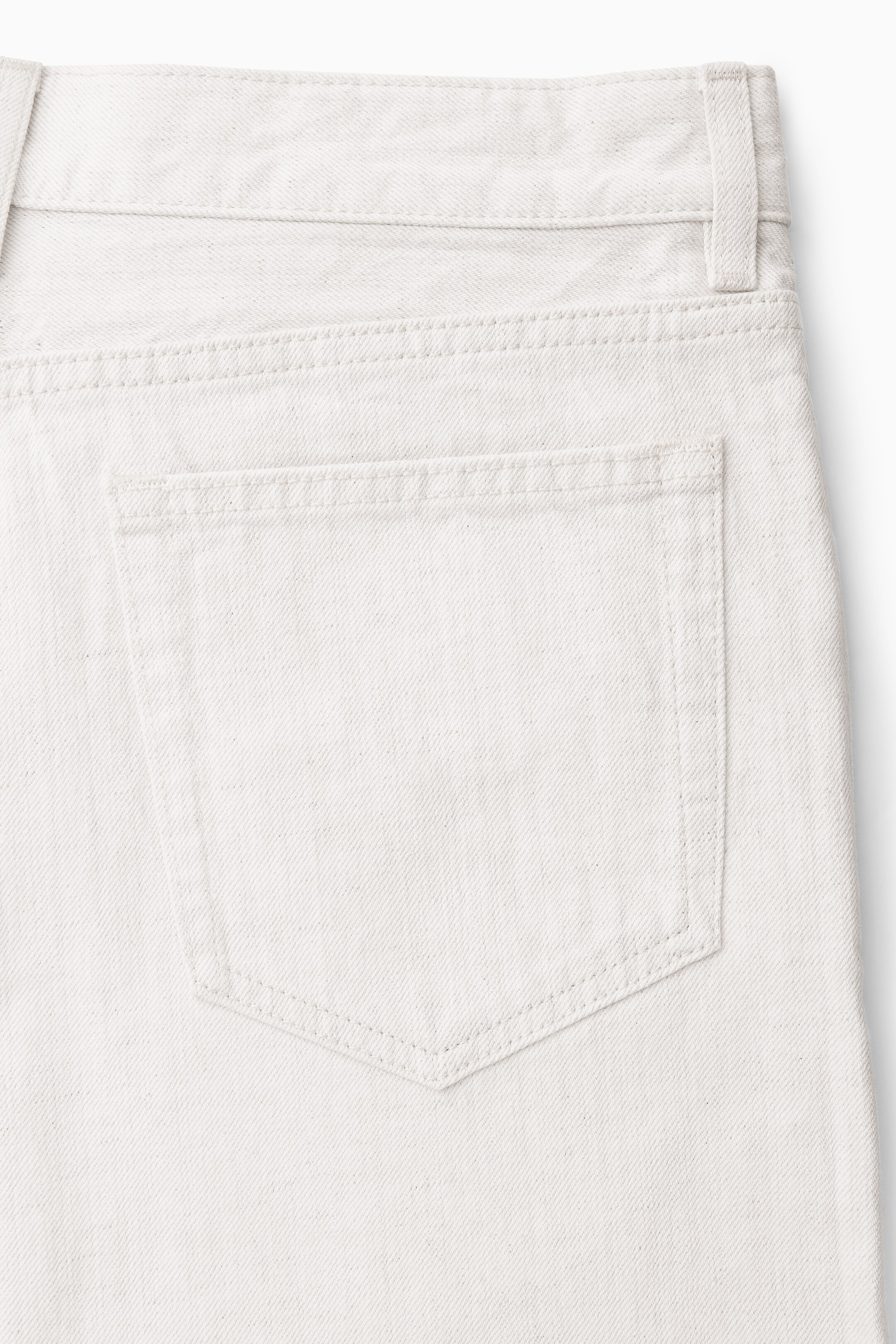 Ingrandisci l'immagine: SKIM CROPPED STRAIGHT-LEG JEANS - CREAM - UOMO | H&M CH 3