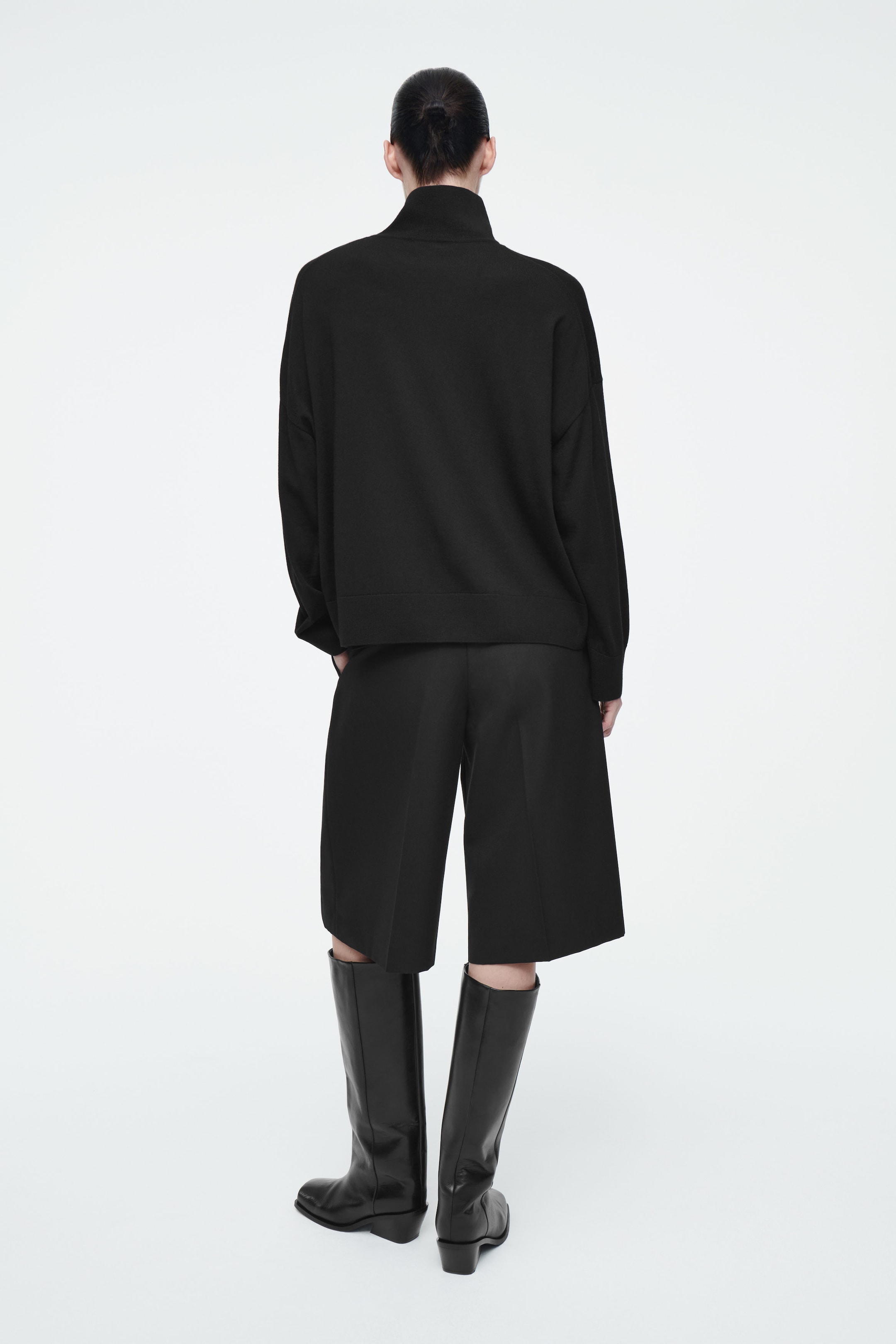 MERINO WOOL TURTLENECK JUMPER