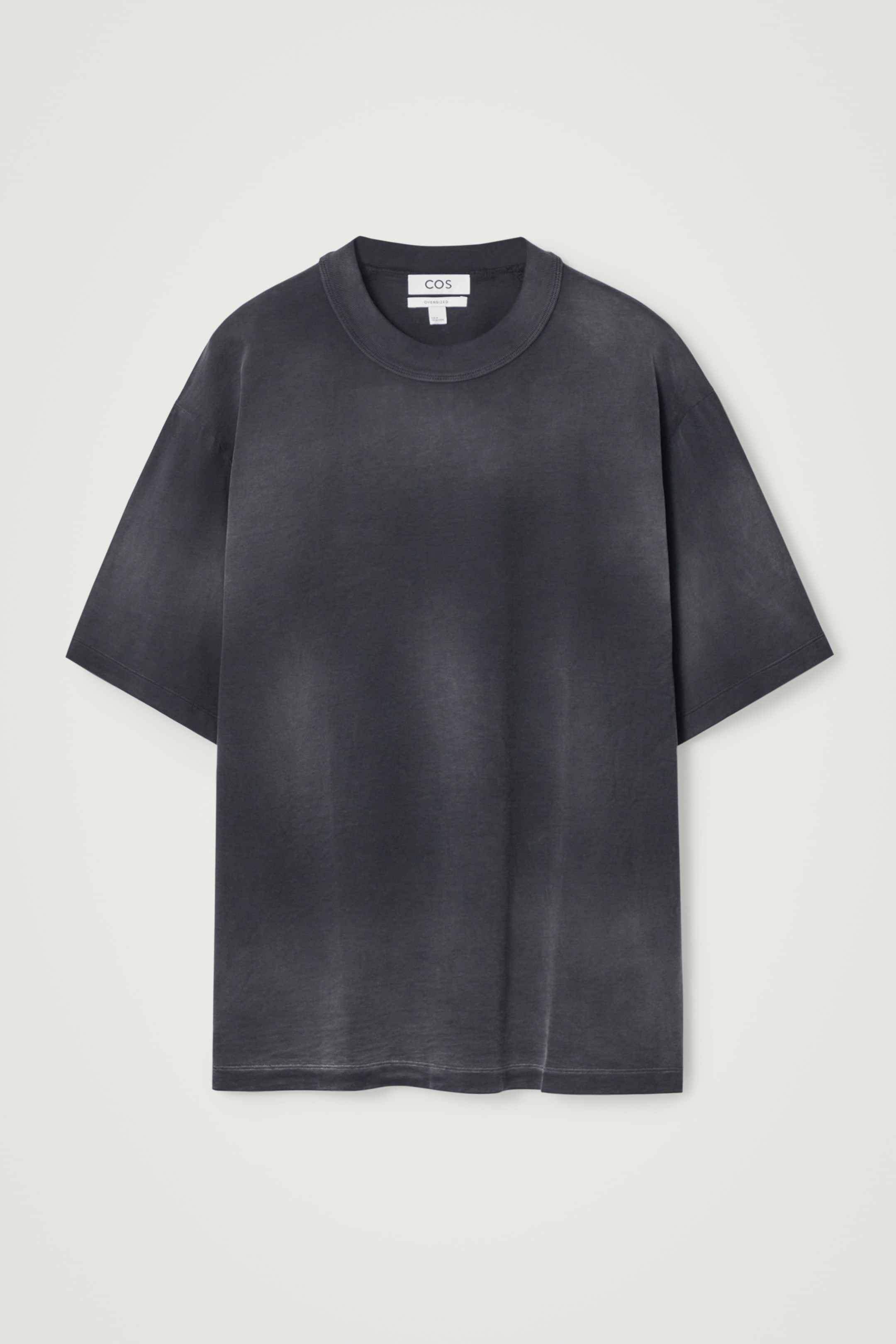 Visualizza immagine più grande: T-SHIRT OVERSIZE IN JERSEY LAVATO COLLO A LUPETTO - NERO - UOMO | H&M IT 6