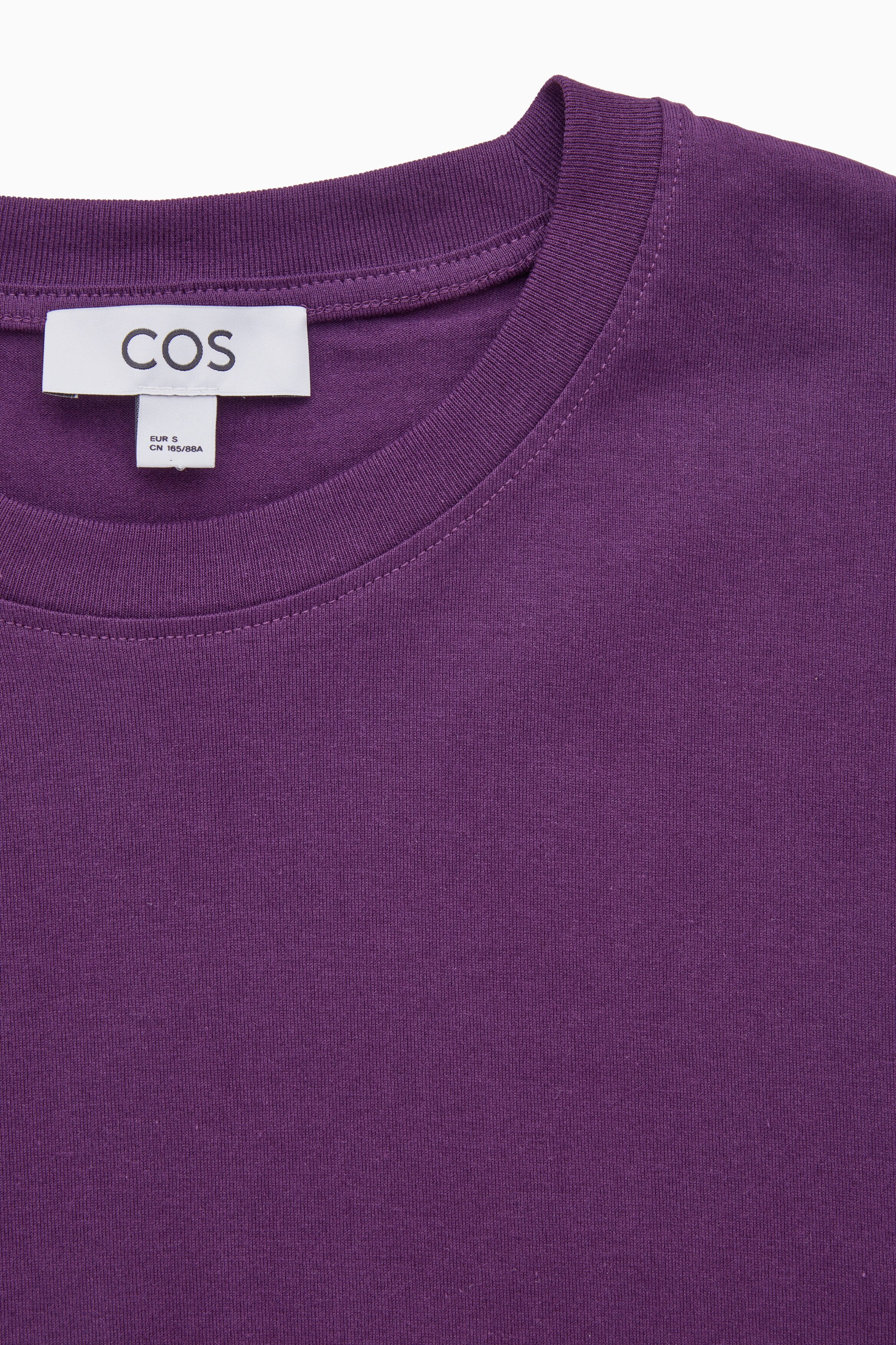 OVERSIZED T-SHIRT - PURPLE | COS