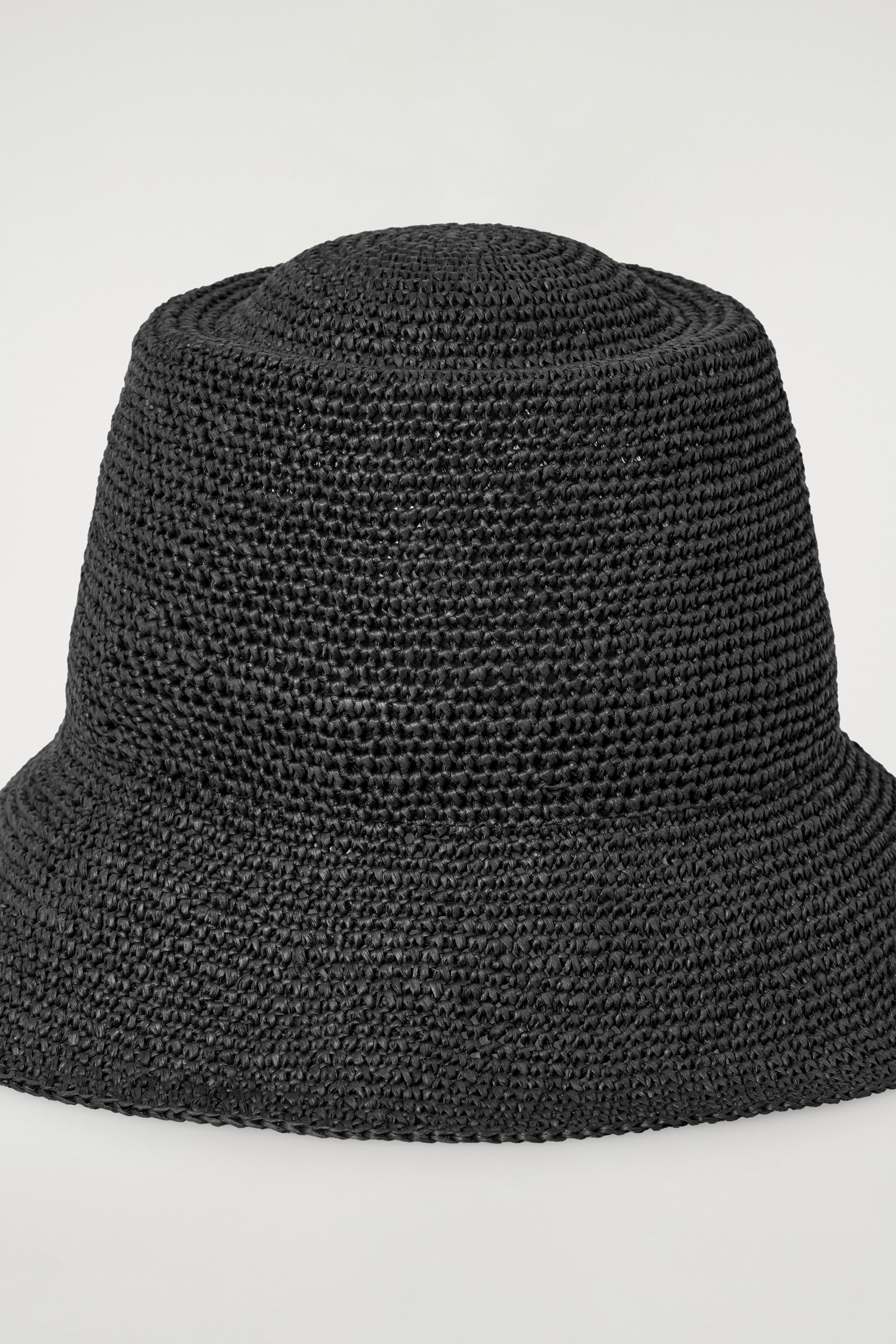 CAPPELLO DA PESCATORE IN PAGLIA - NERO - 3