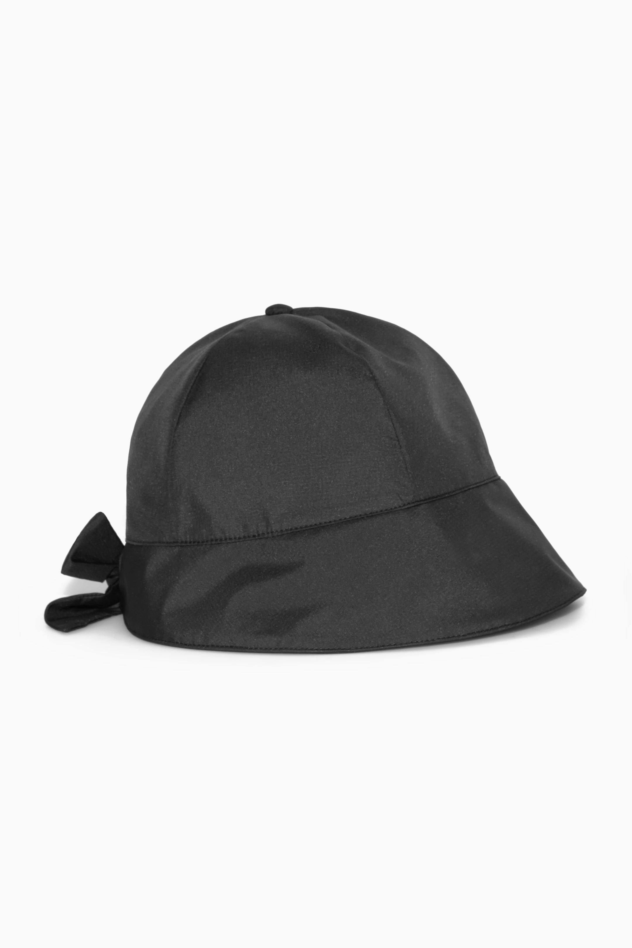 Näytä suurempi kuva: TIE-BACK NYLON BUCKET HAT - MUSTA - NAISET | H&M FI 1