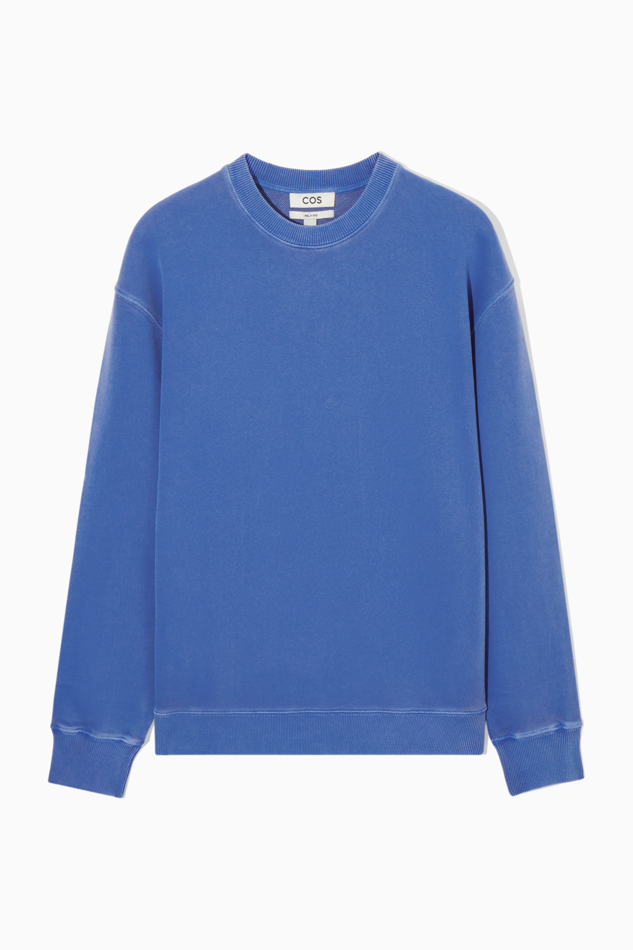 Se større billede: RELAXED-FIT SWEATSHIRT - BRIGHT BLUE - HERRE | H&M DK 1