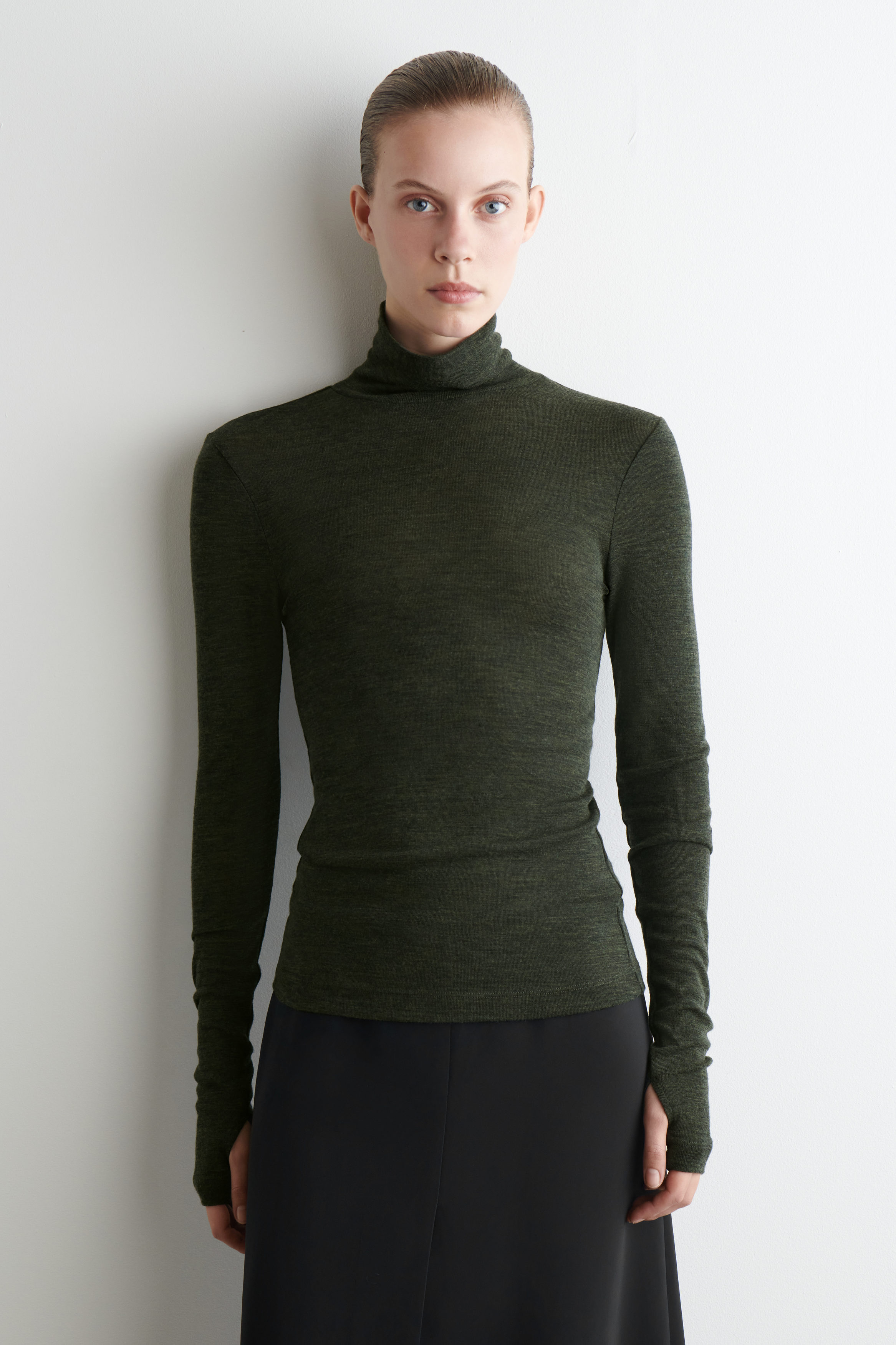 新品　BRIEFING　FINE MERINO HIGH NECK KNIT MerinoFine™ Luxe Long Sleeve High Neck Sweater - Icebreaker (US)