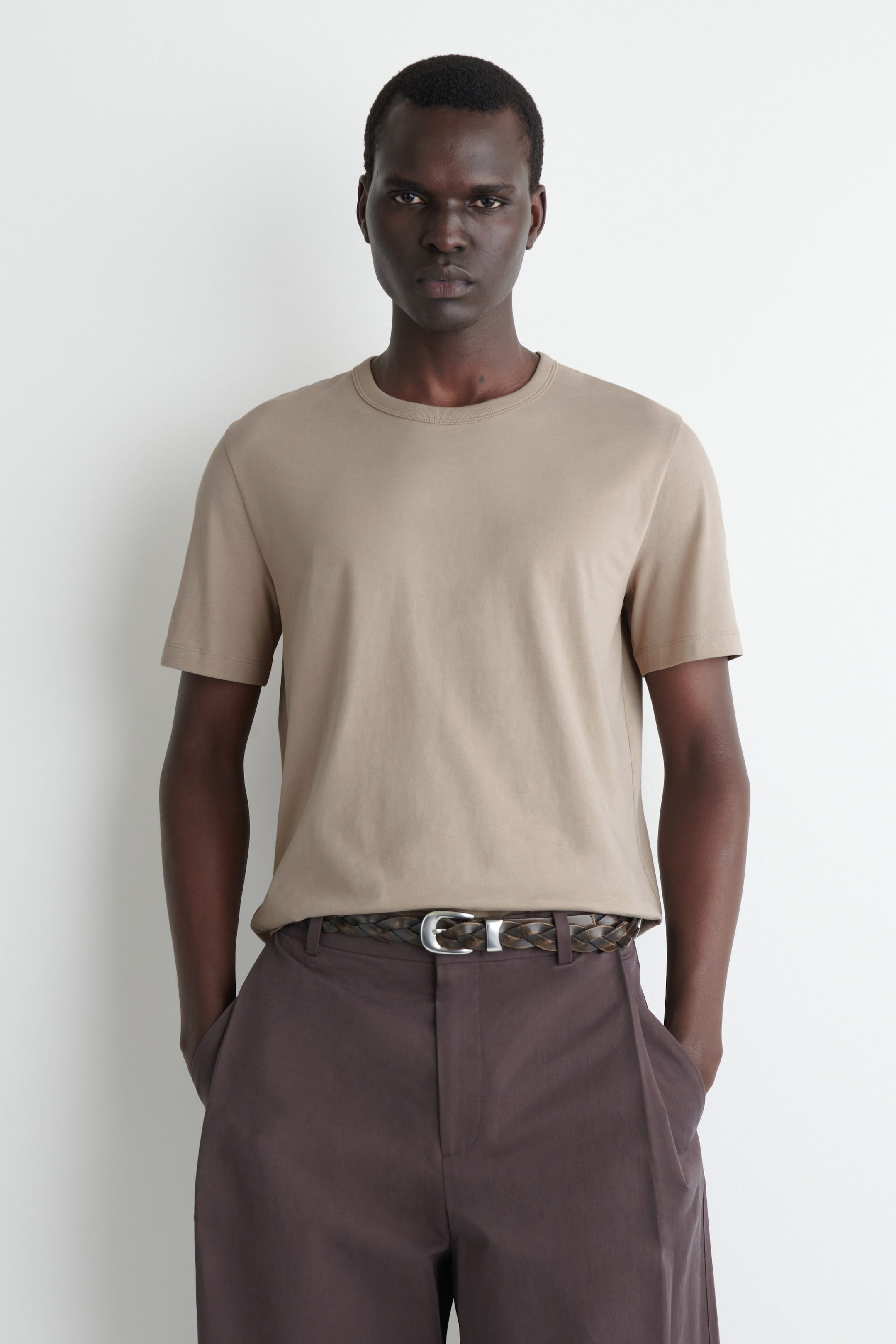 BRUSHED-COTTON SHIRT