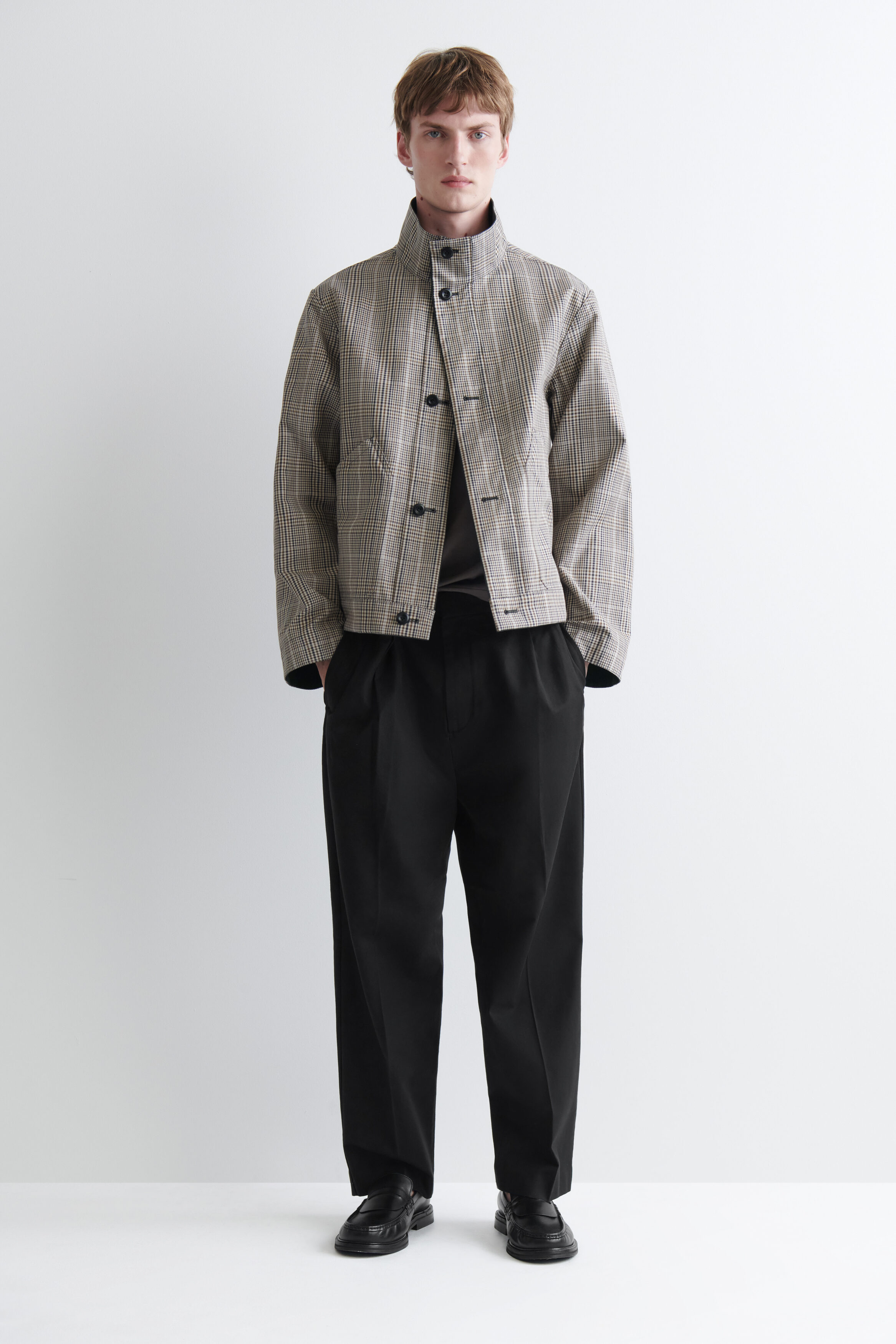 REVERSIBLE MOCK-NECK JACKET - thumbnail 3