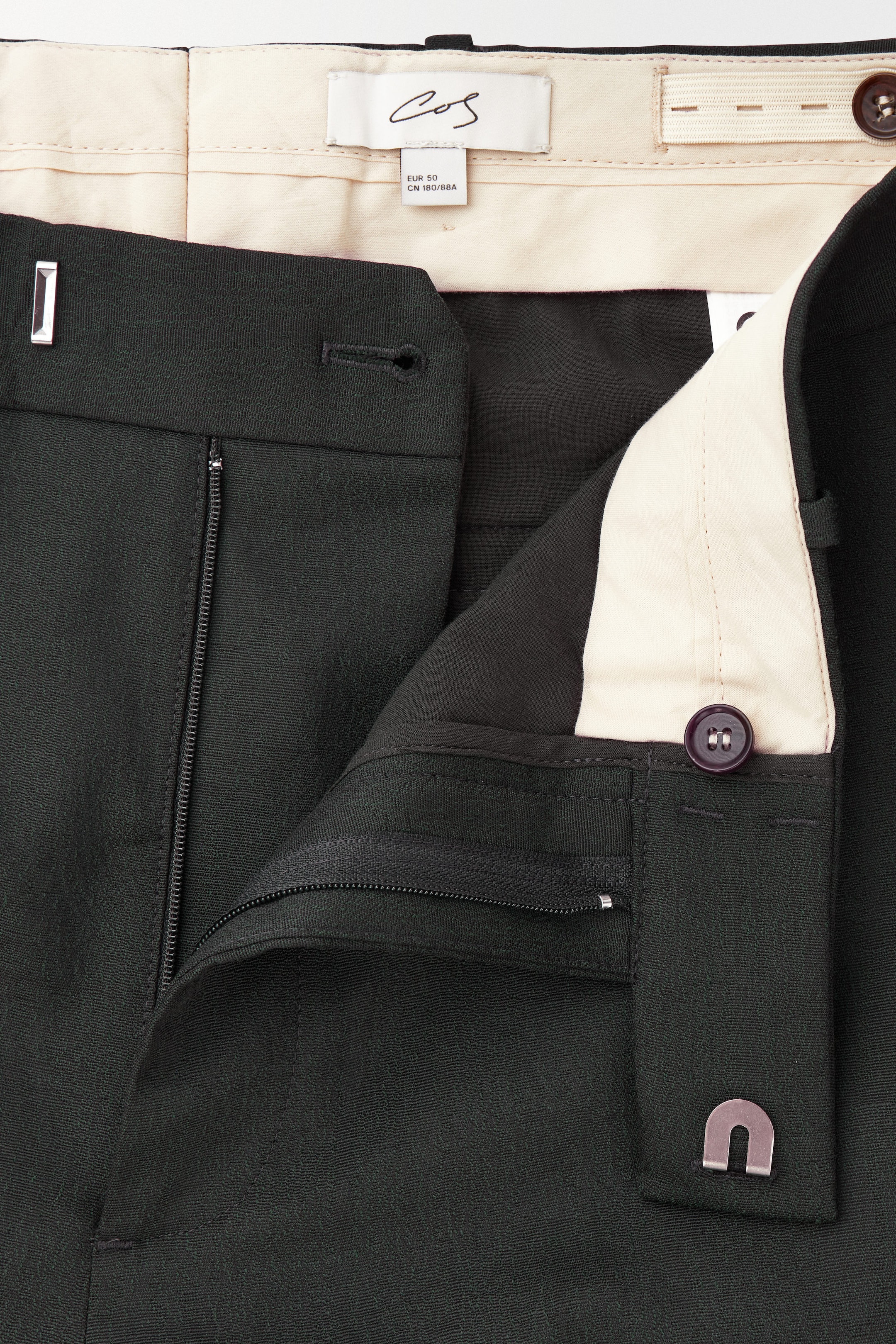 THE WOOL TUXEDO TROUSERS