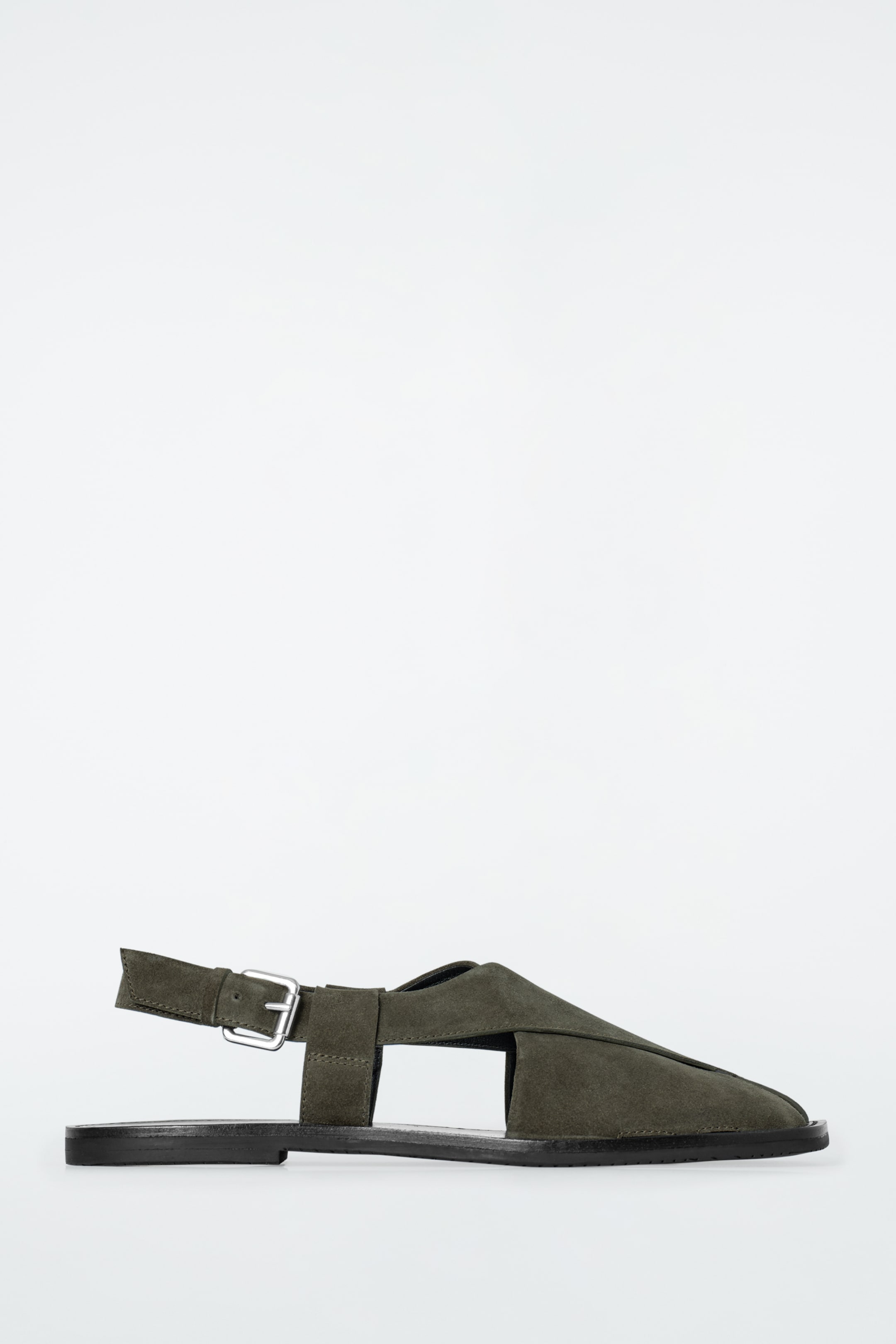 Visualizza immagine più grande: SANDALI SLINGBACK IN PELLE - GRIGIO - DONNA | H&M IT 4