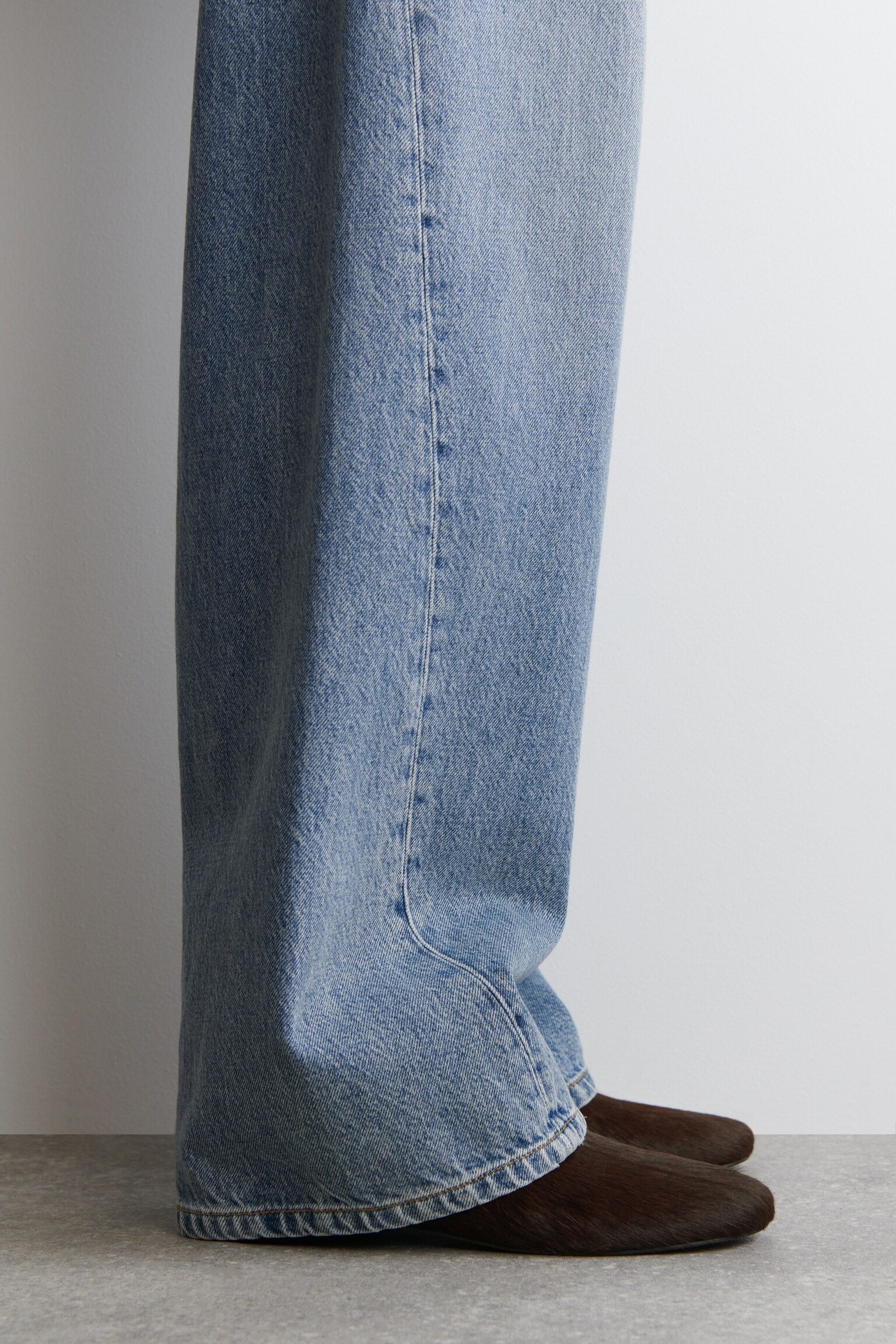 MULES DE PIEL 'PONY HAIR' - MARRÓN OSCURO - 3