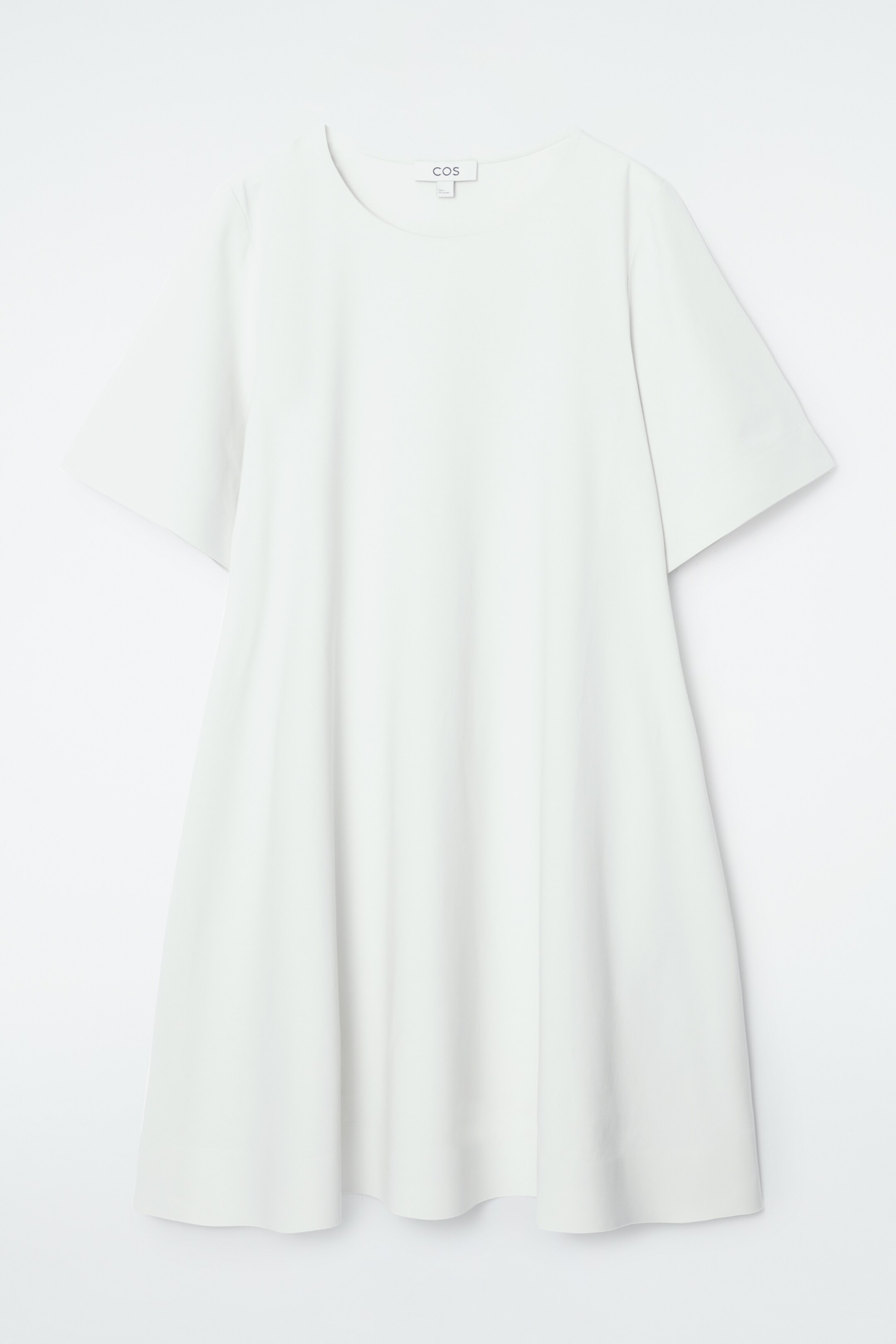Ingrandisci l'immagine: FLARED MINI T-SHIRT DRESS - LIGHT GREY - DONNA | H&M CH 1