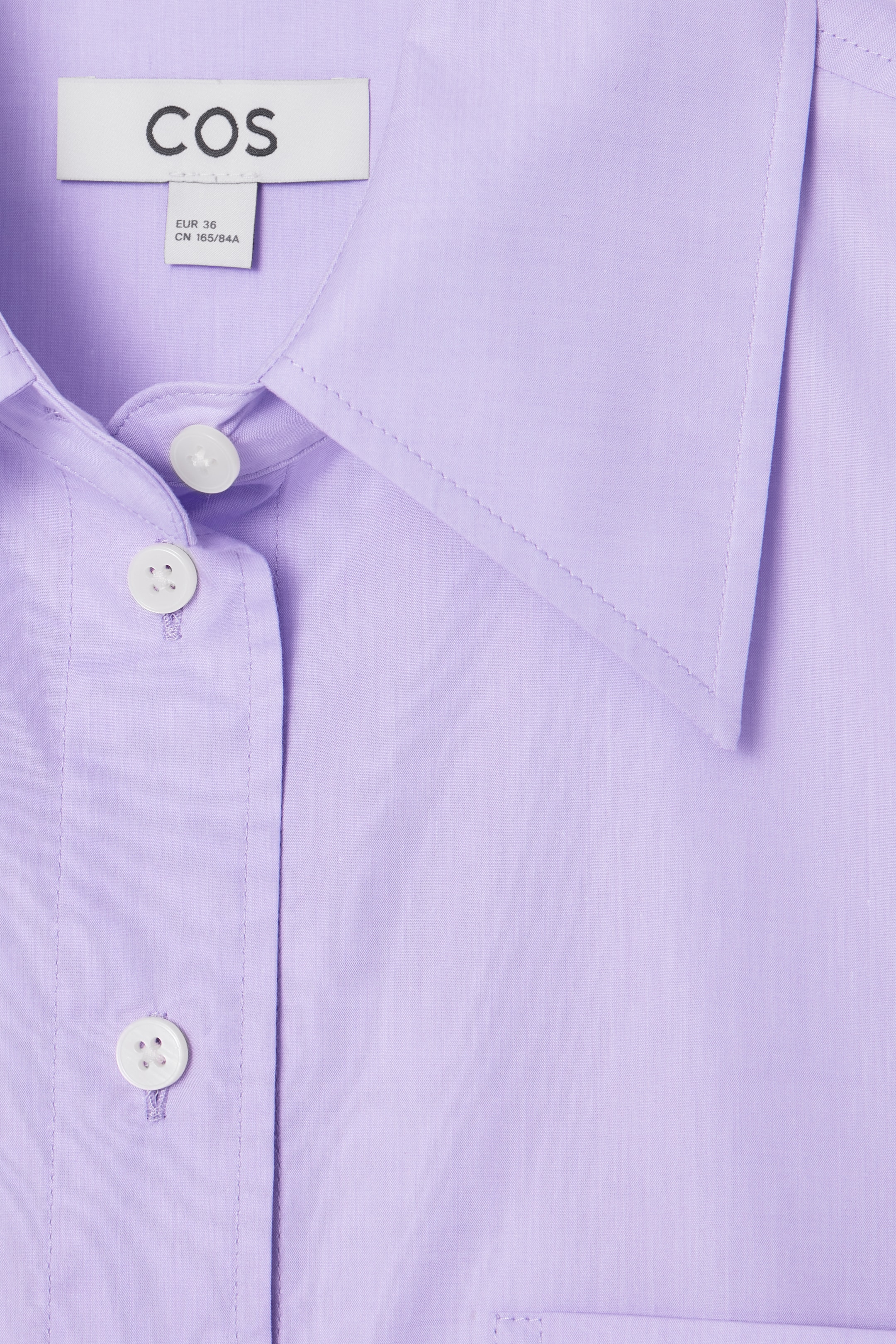 Ver imagem maior: CAMISA SOB MEDIDA OVERSIZED - LILAC - SENHORA | H&M PT 2