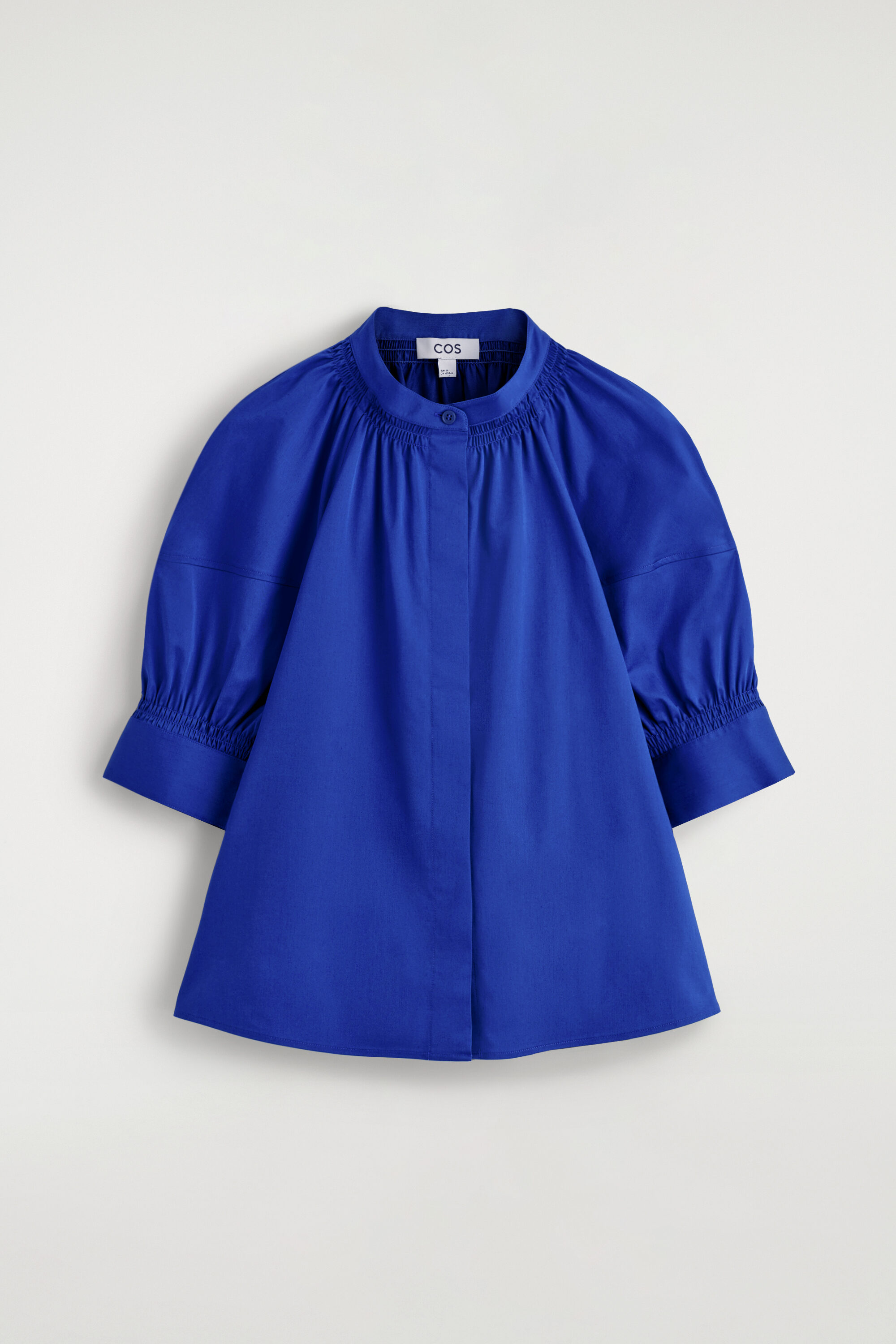 Bluelea Puff sleeve blouse  ロージーモンスター Printed puff-sleeve voile blouse | Contemporaine | | Simons