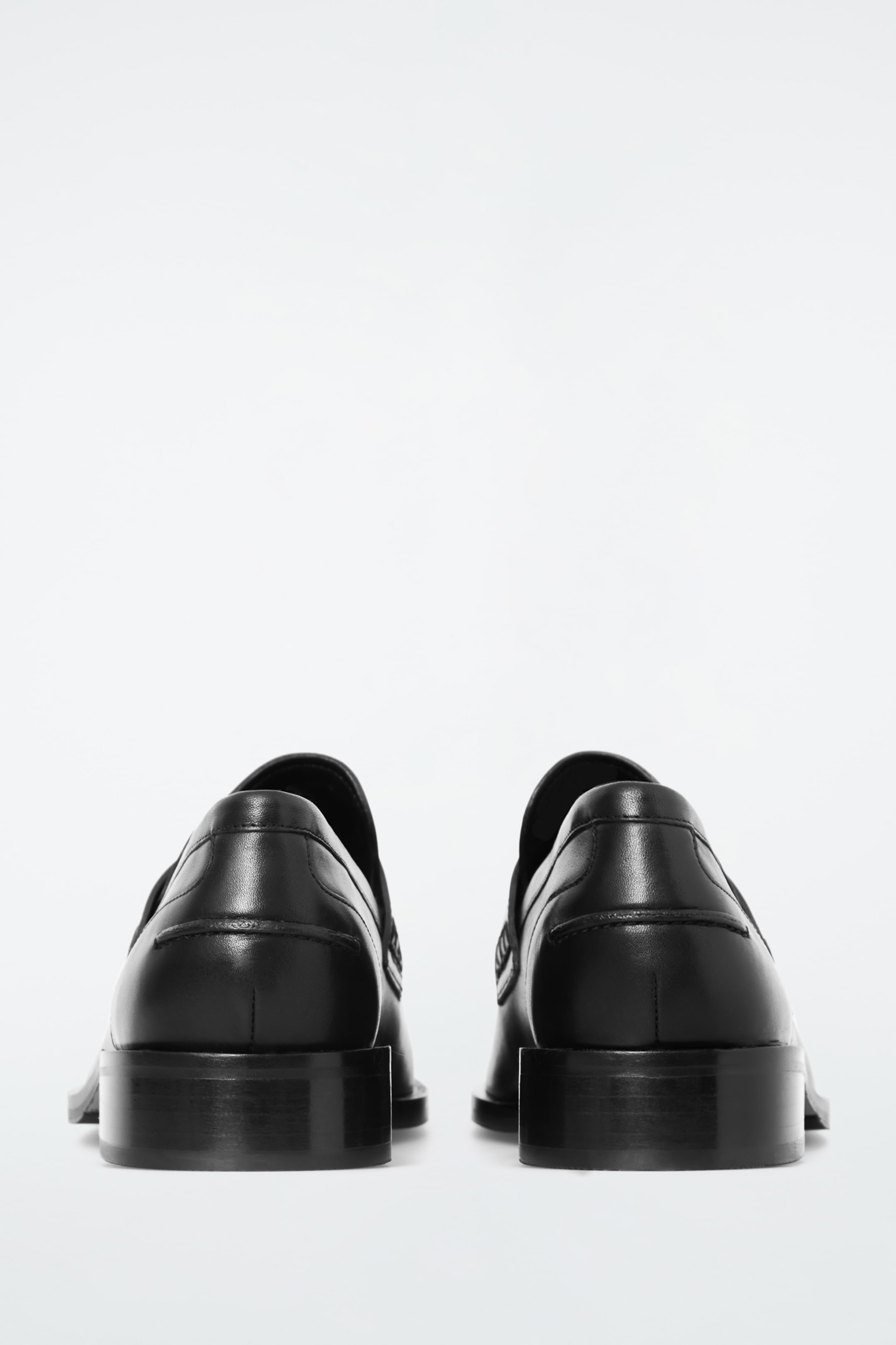 Grösseres Bild ansehen: PENNY LOAFERS AUS LEDER MIT BIESEN - SCHWARZ - DAMEN | H&M CH 3
