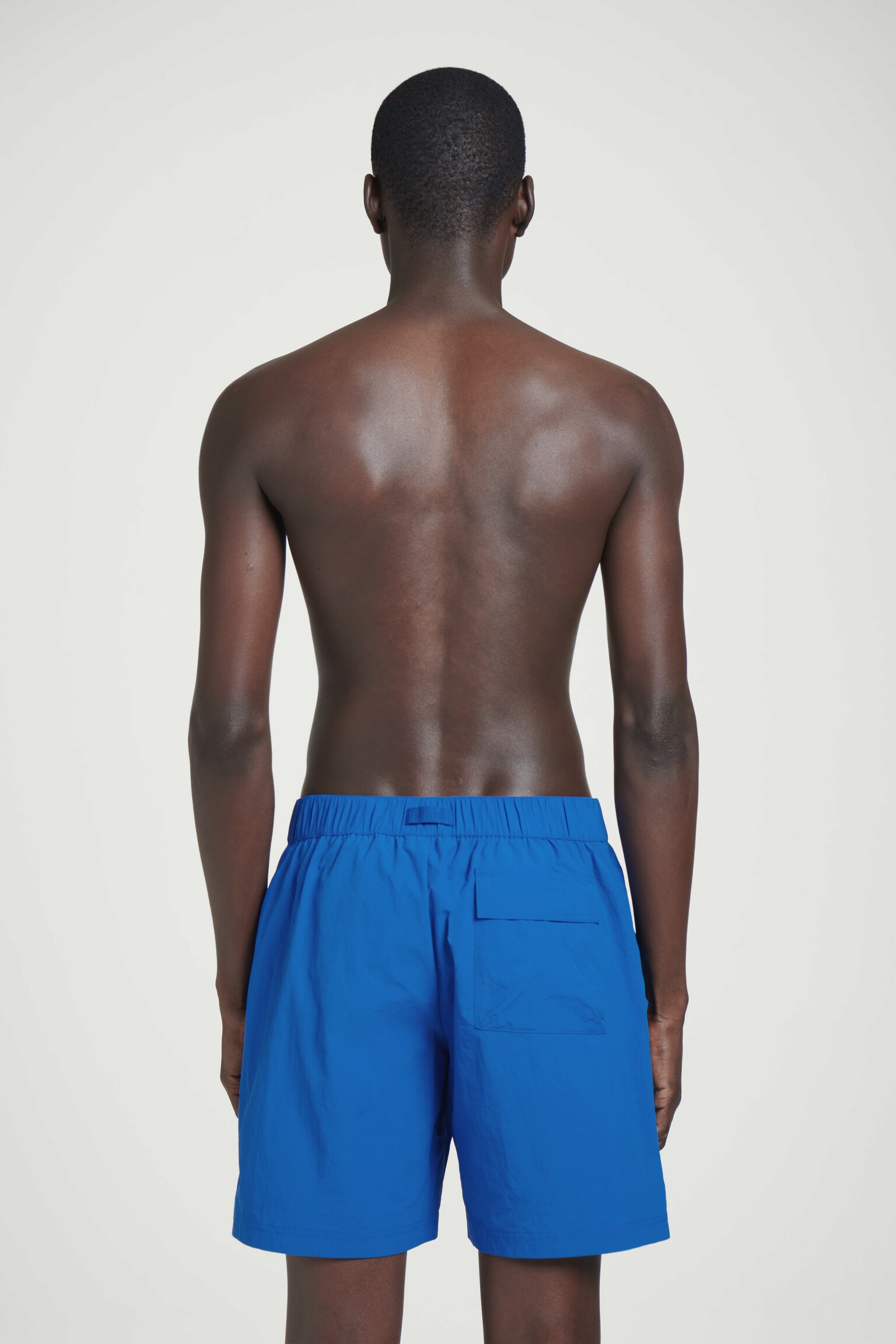 SHORT DE BAIN WORKWEAR - BLEU/NOIR - 5