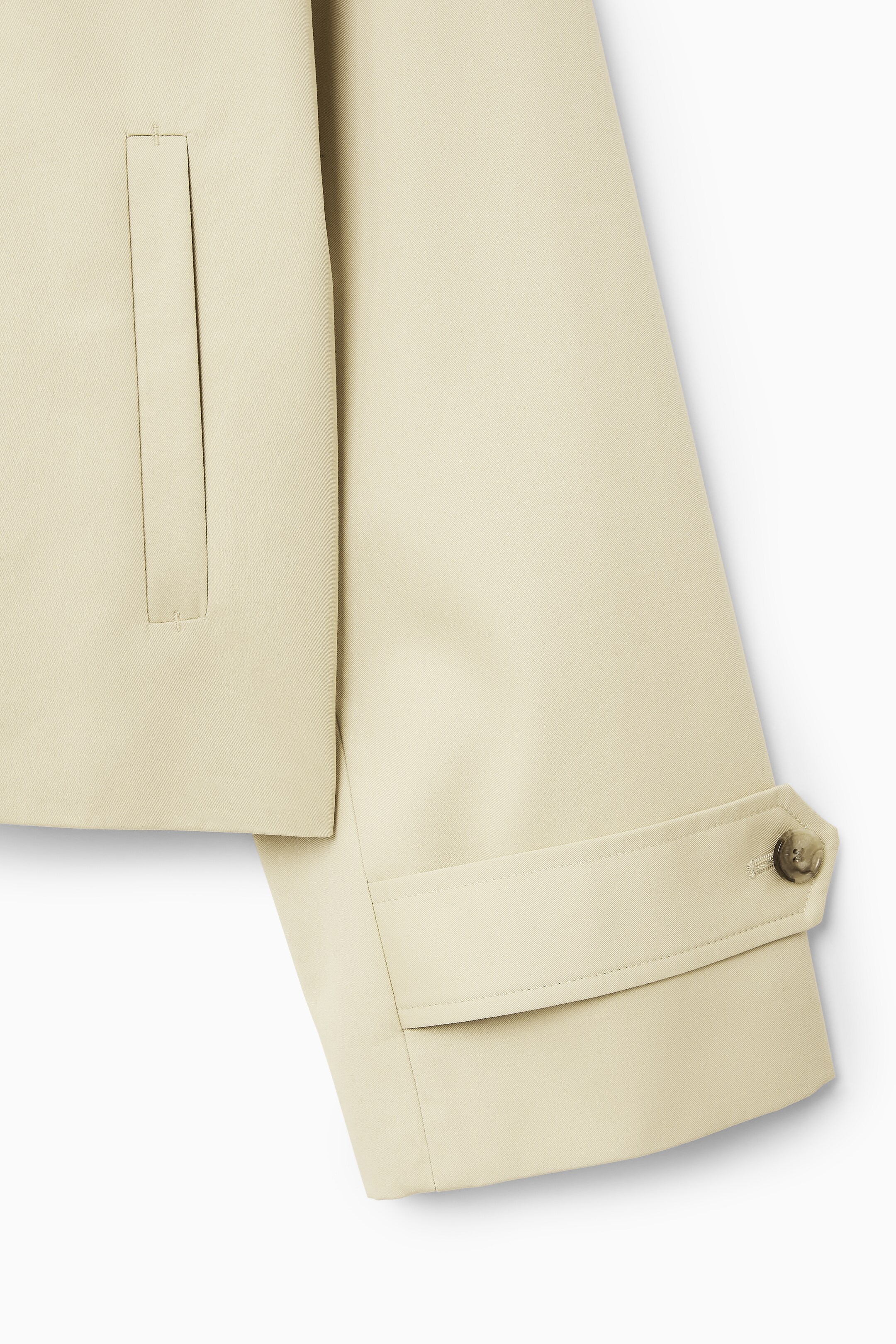 Zobacz większy obraz: SHORT TWILL TRENCH COAT - BEŻOWY - ONA | H&M PL 4