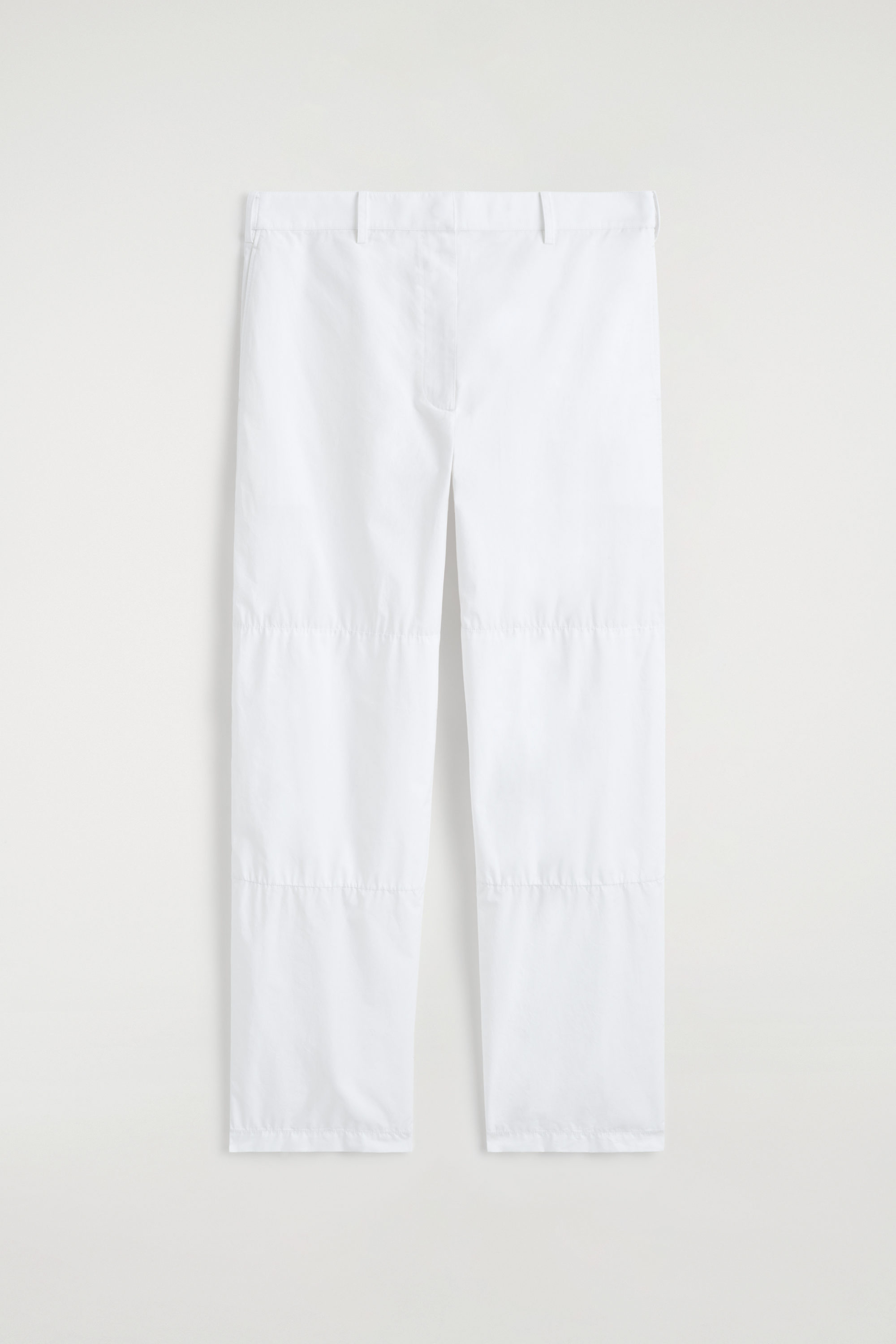 FLORAL JACQUARD UTILITY PANTS - WHITE | COS US